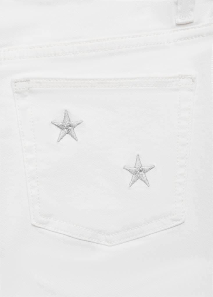 Straight-fit jeans with stars — Off White