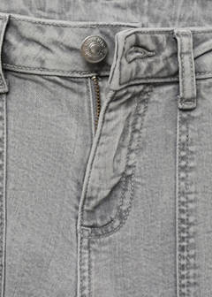 Straight-fit jeans with stars — Denim Grey 5