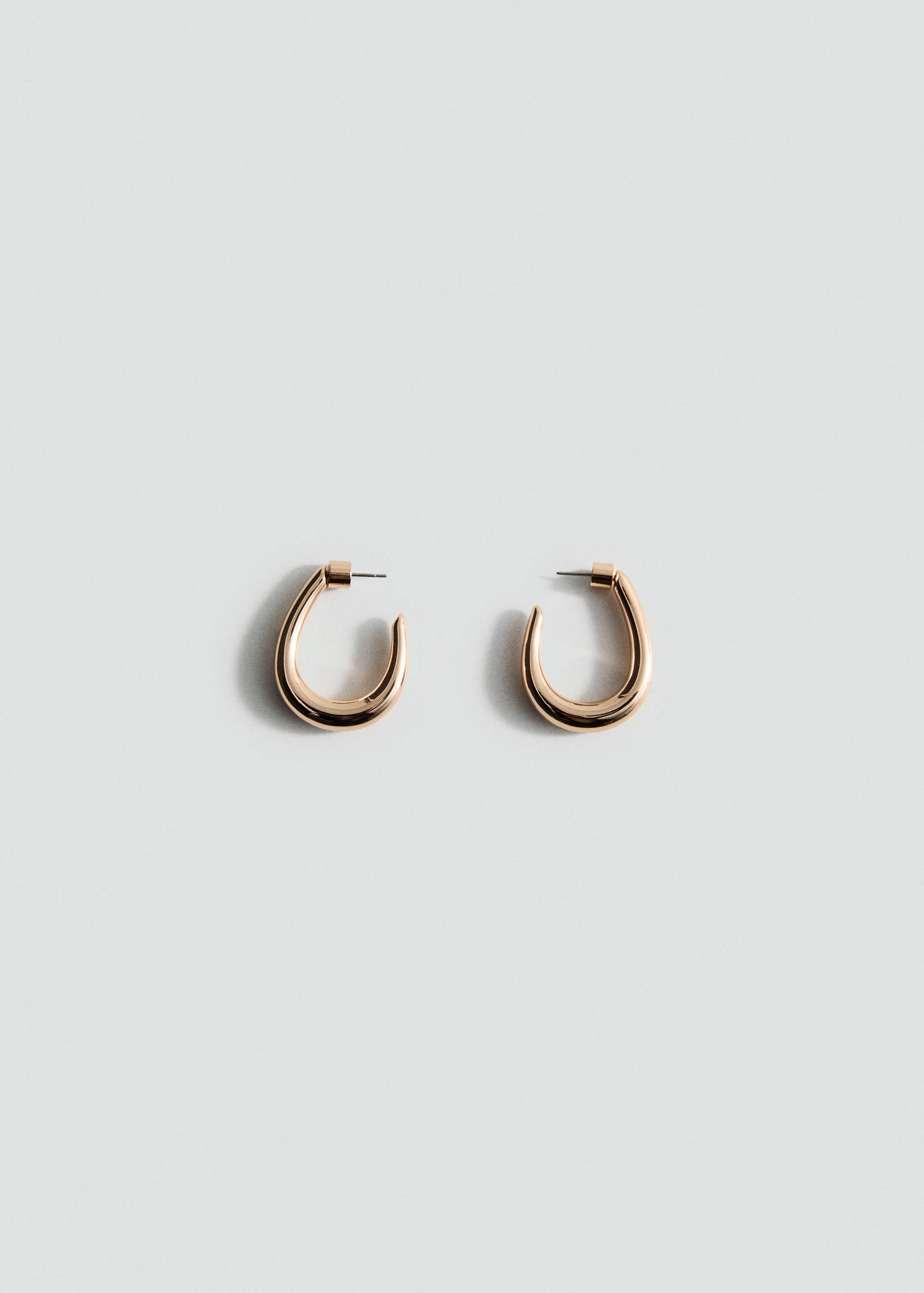 Twisted hoop earrings - Article without model