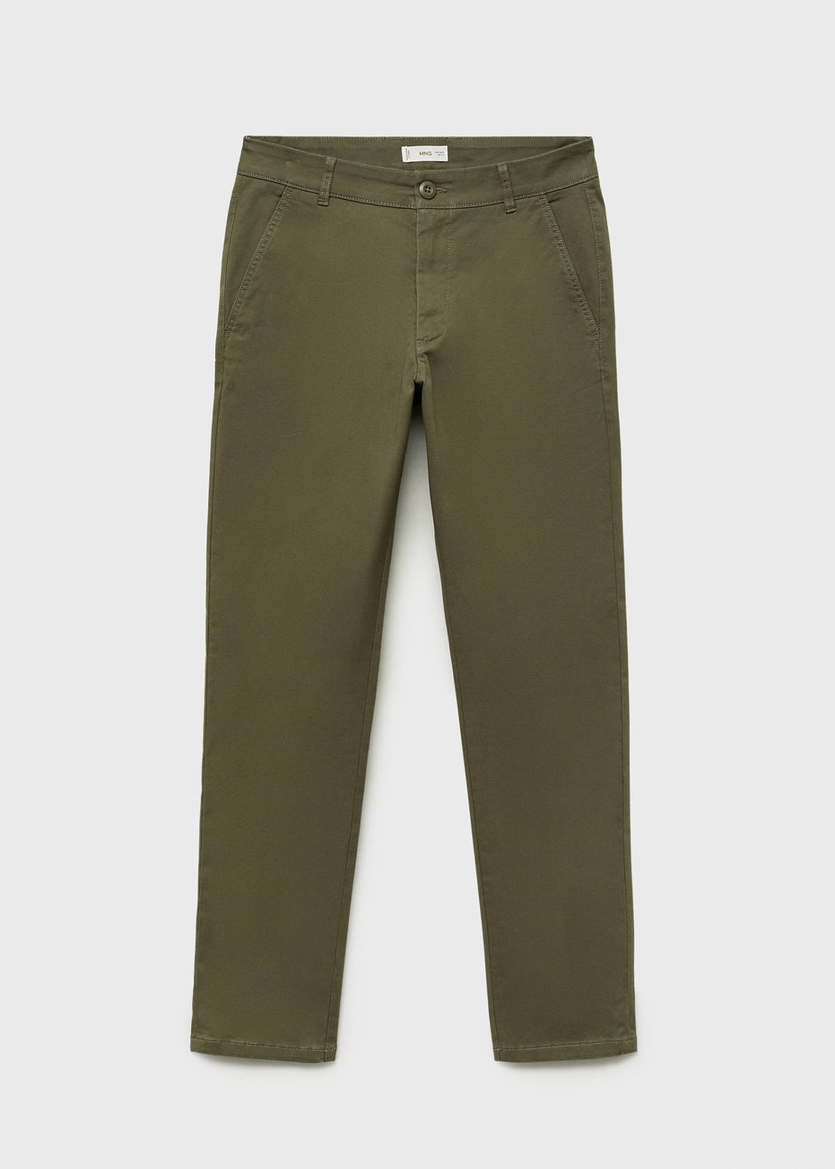 Stretchy chinos — Khaki