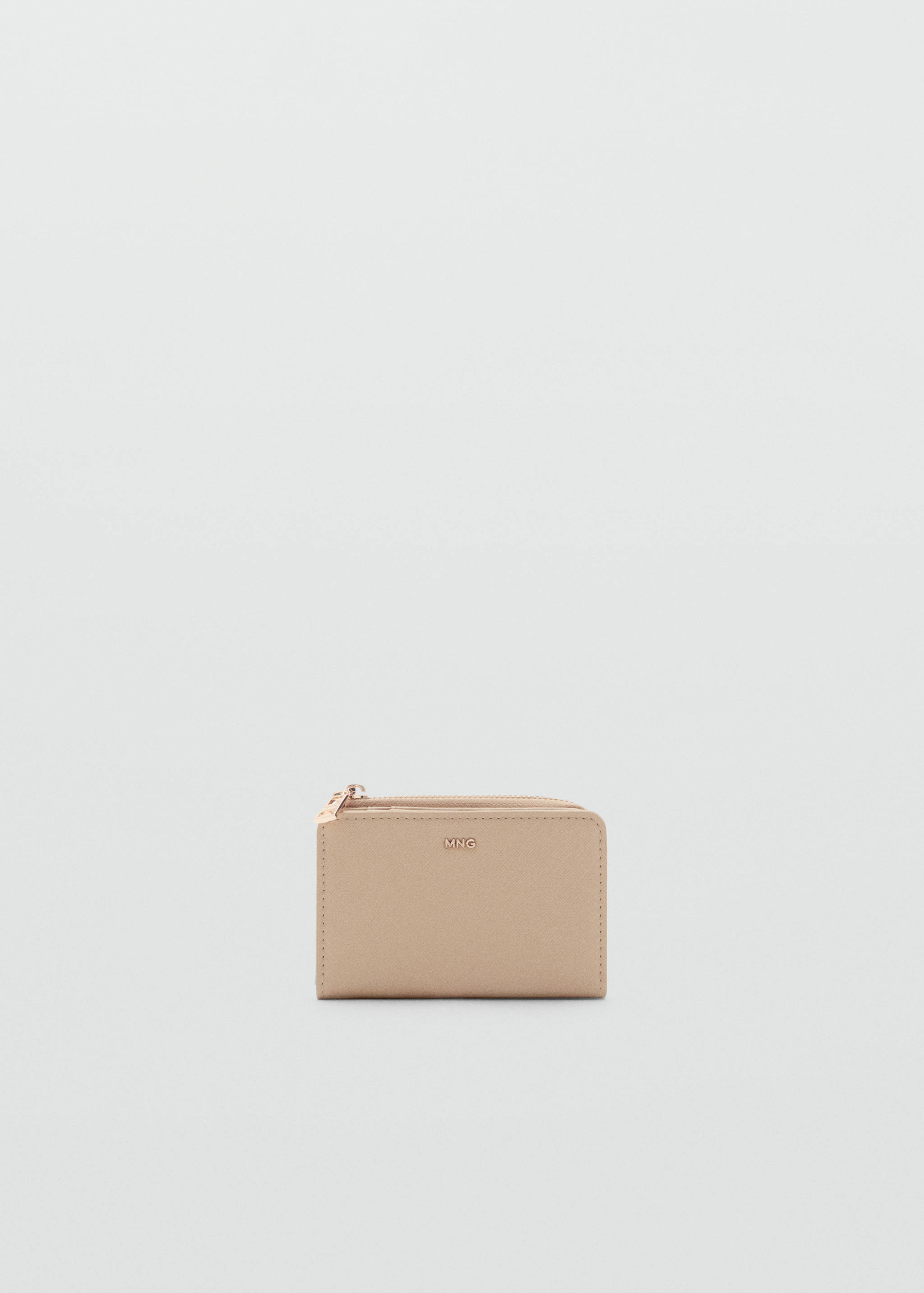 Portefeuille petit effet saffiano - Article sans modèle