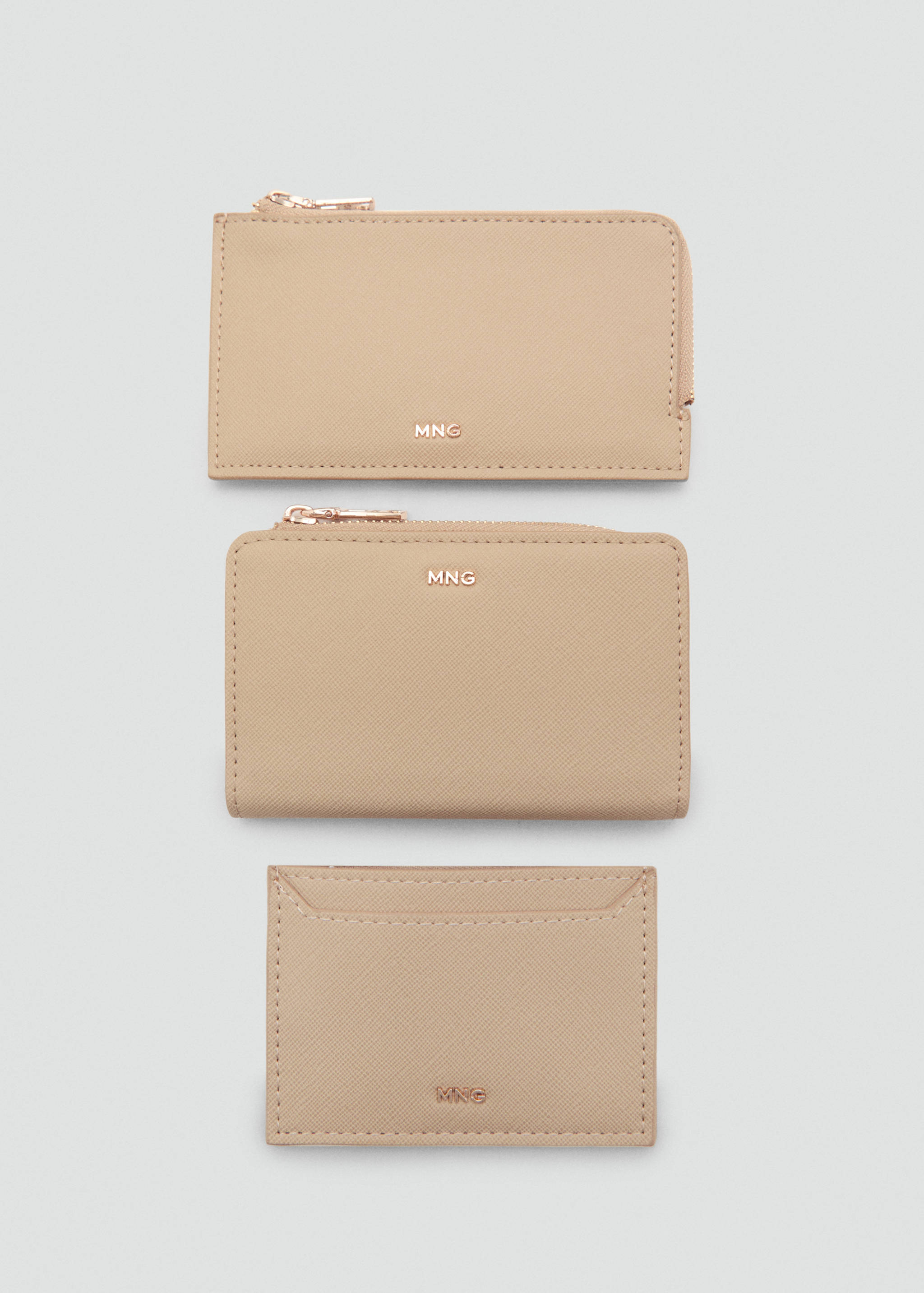 Portefeuille petit effet saffiano - Détail de l'article 2