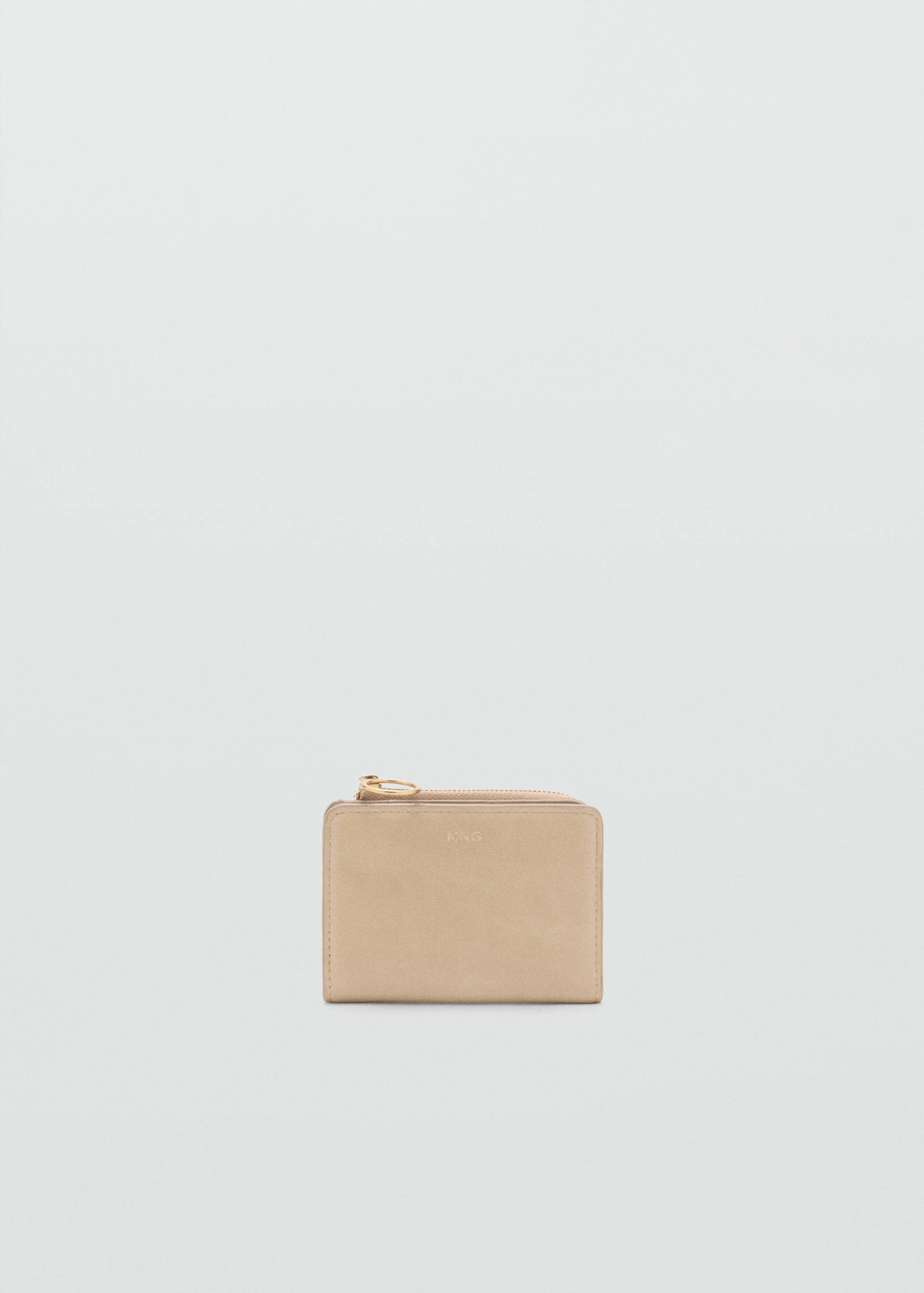 Embossed faux-leather purse - Article without model