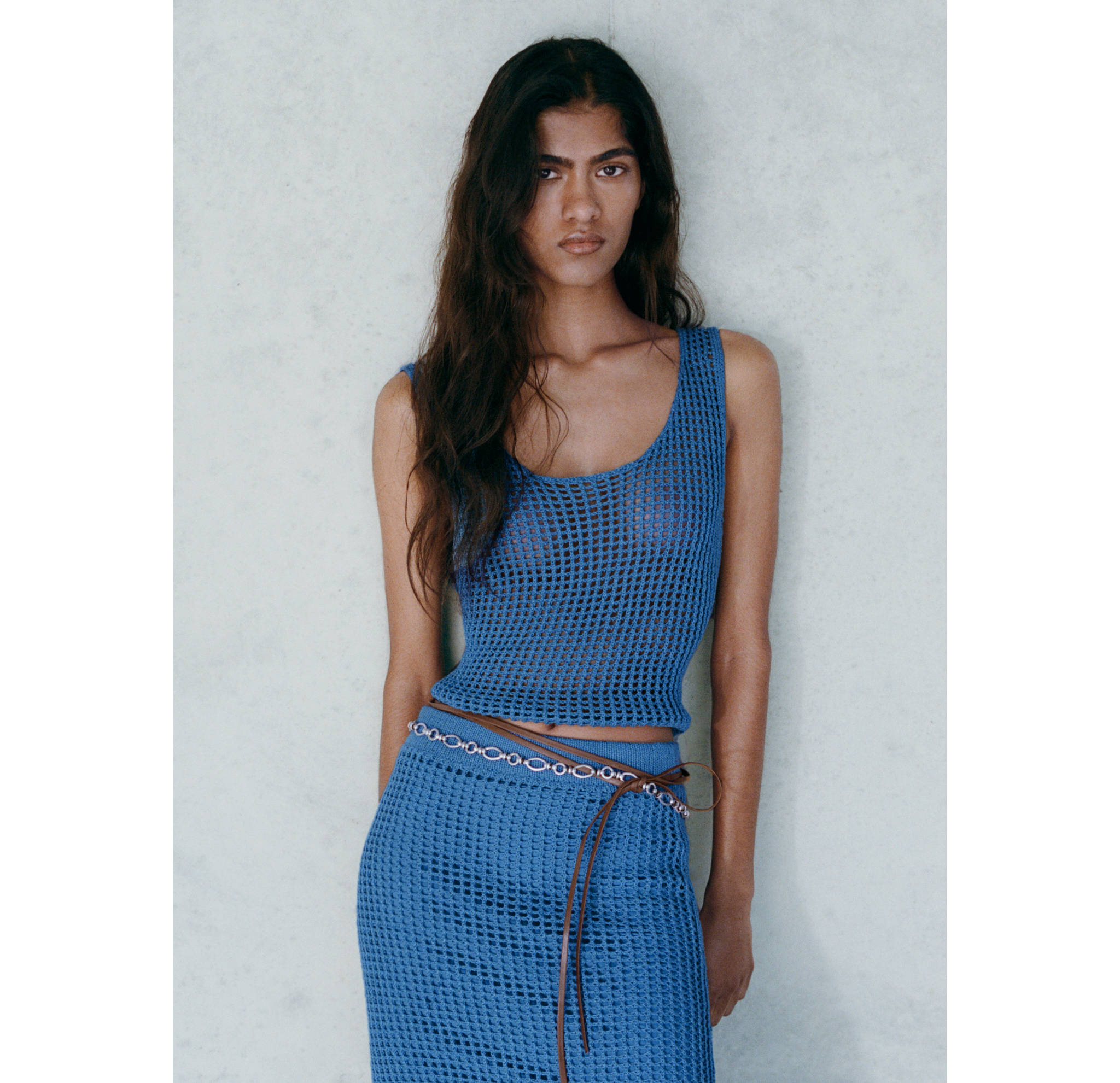 Knitted crop top - Details of the article 6