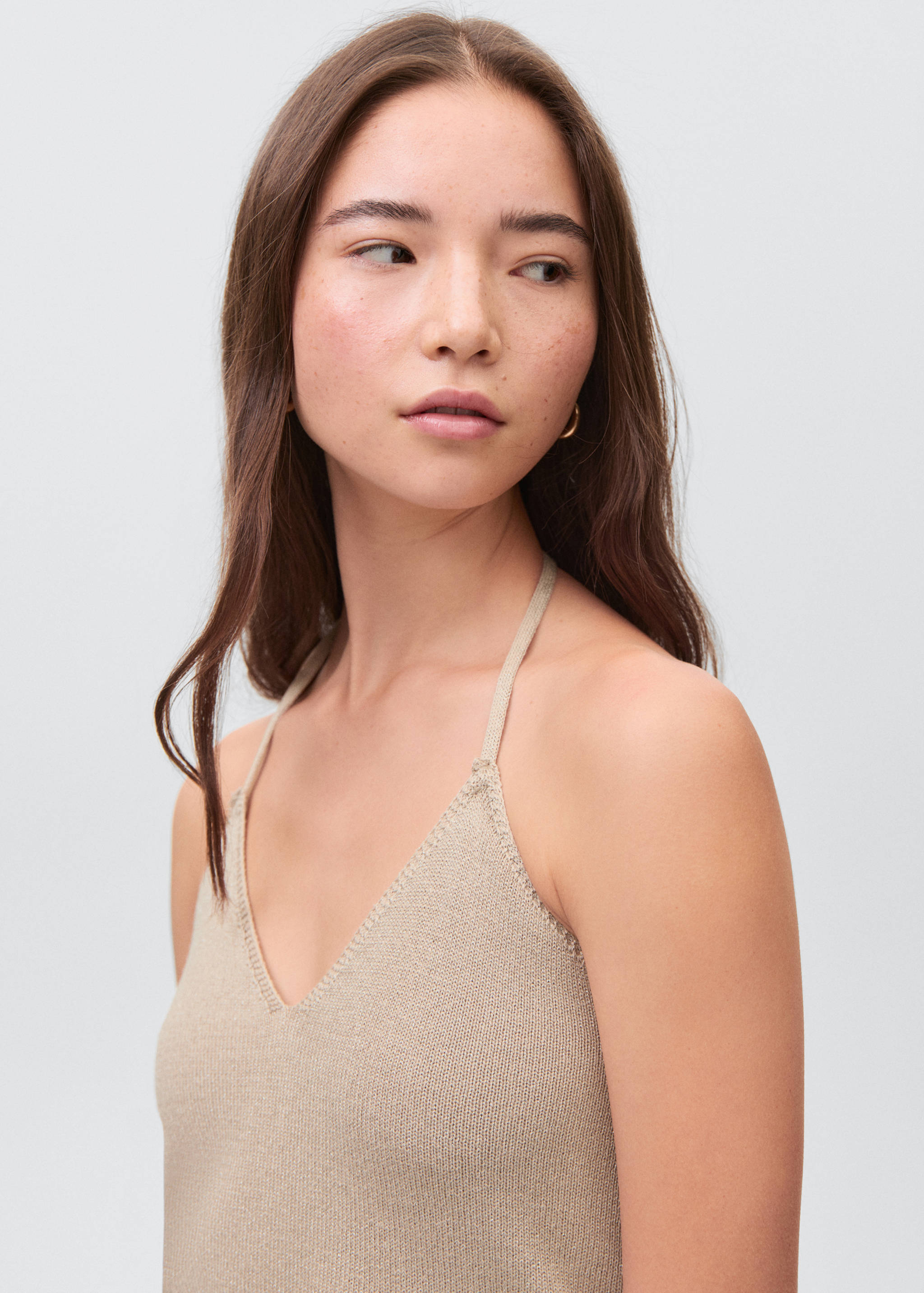 Knit halter top - Details of the article 1