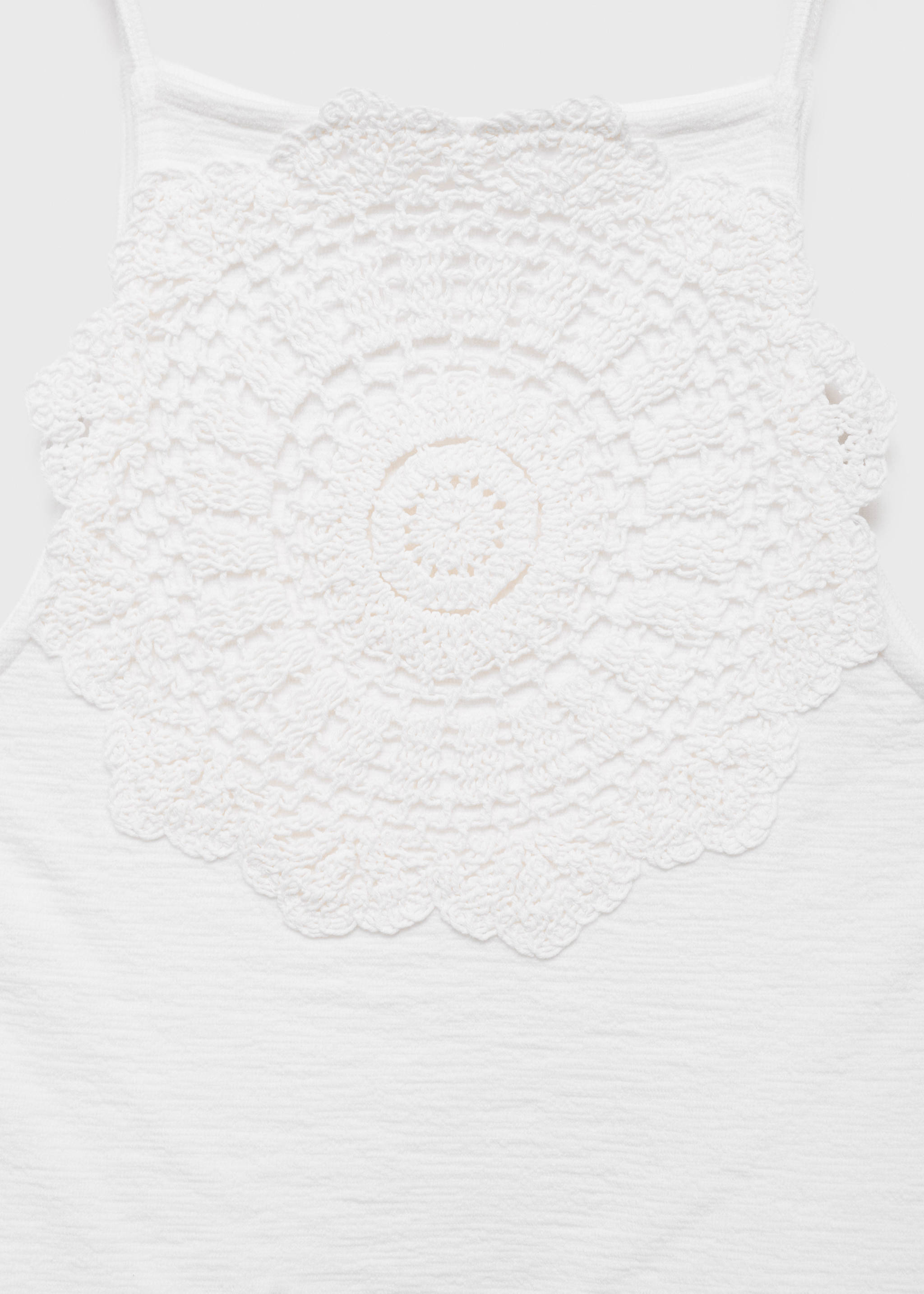 Crochet appliqué top - Details of the article 8