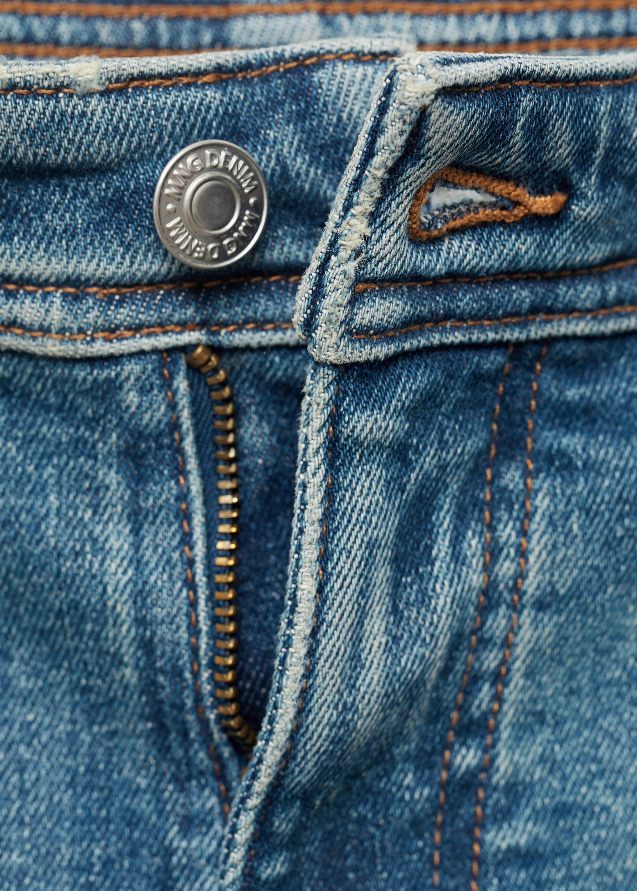 Jan slim-fit faded medium-wash Jeans - Details of the article 8