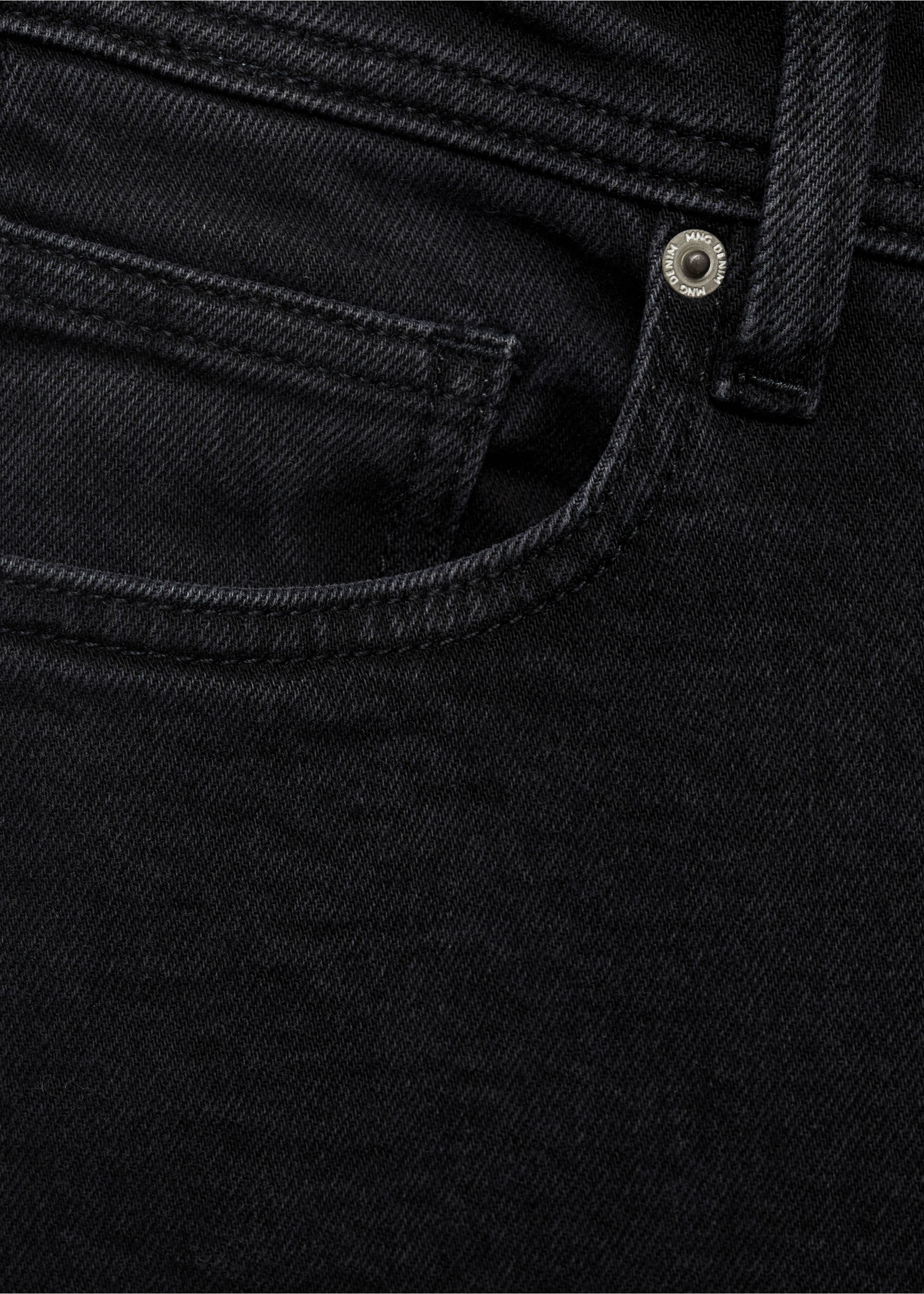 Jean Jan slim fit noir - Détail de l'article 0, Black denim. Ref: 17011228-00.