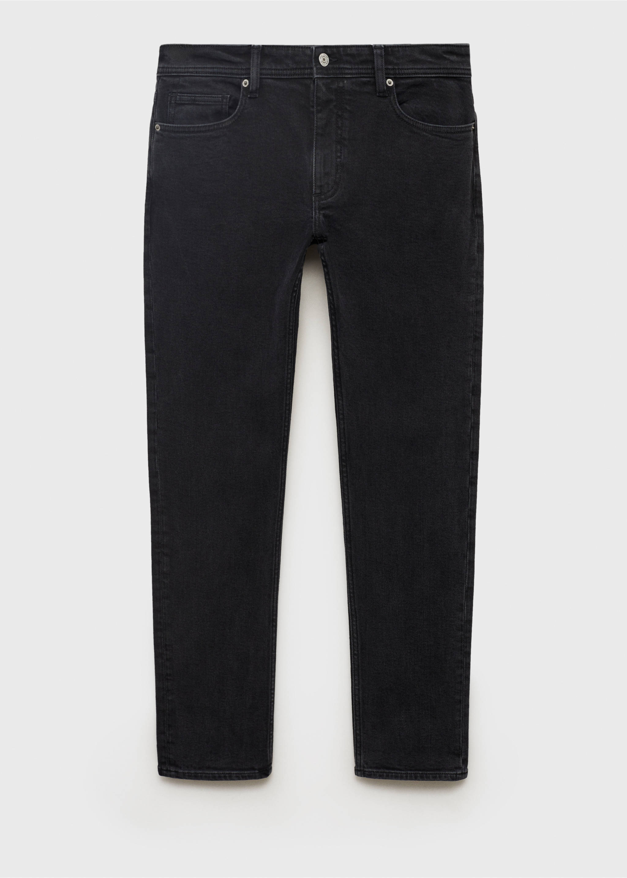 Jean Jan slim fit noir - Article sans modèle, Black denim. Ref: 17011228-00.