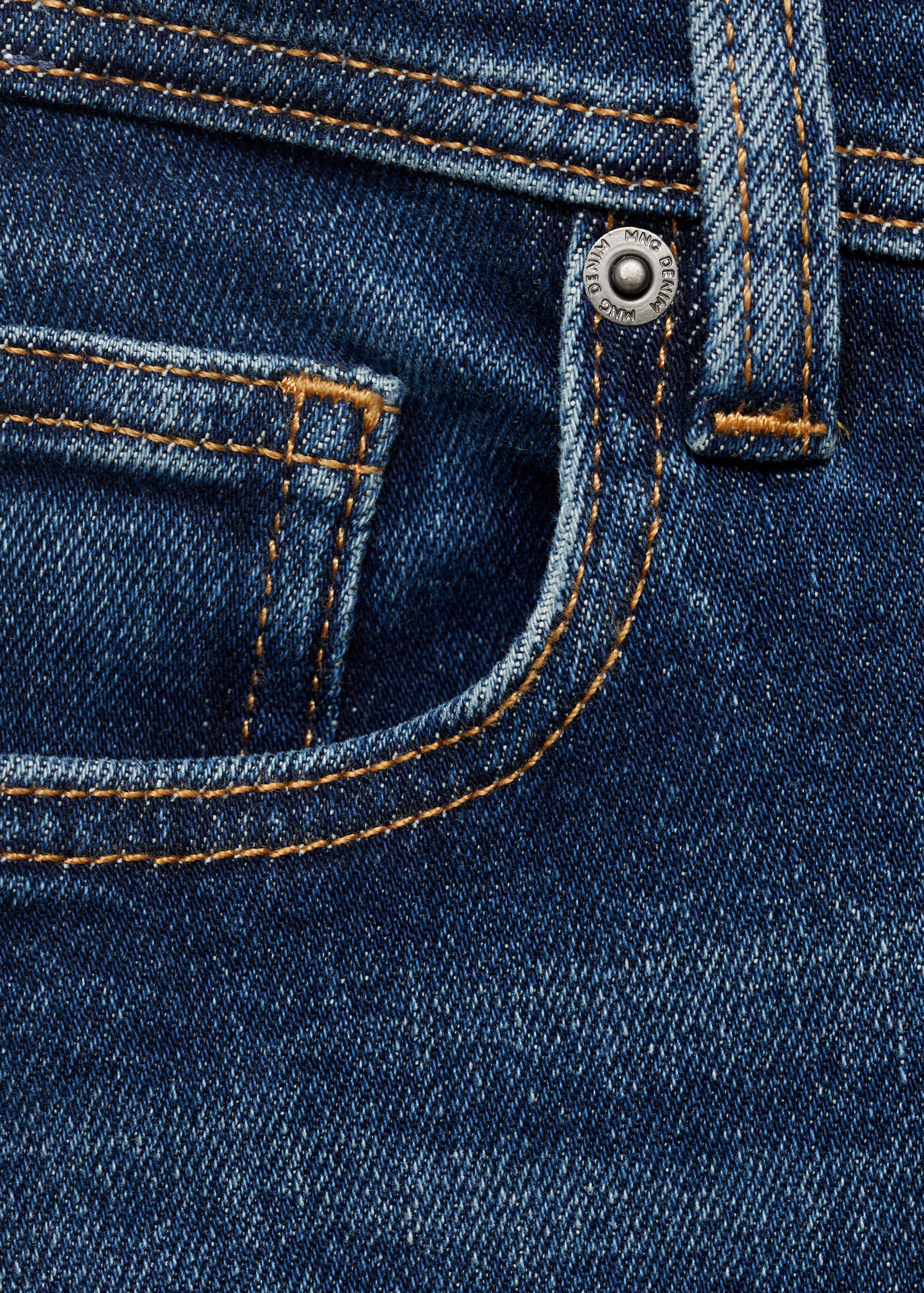 Jan slim-fit faded dark-wash jeans - Details of the article 0