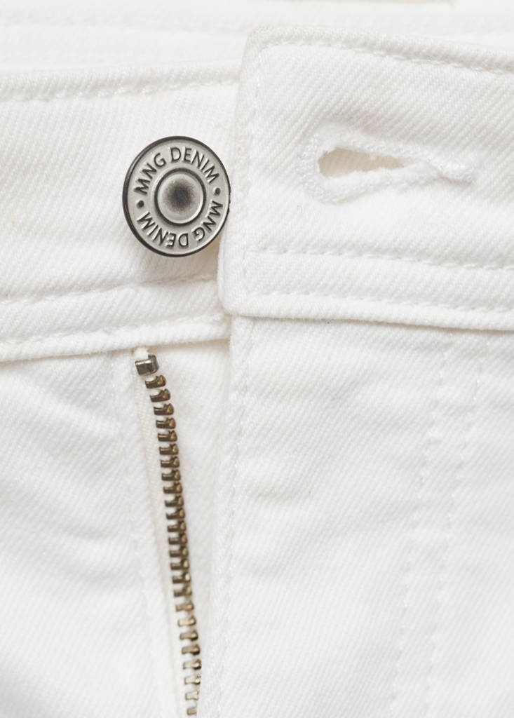 Slim fit white Jan jeans — White