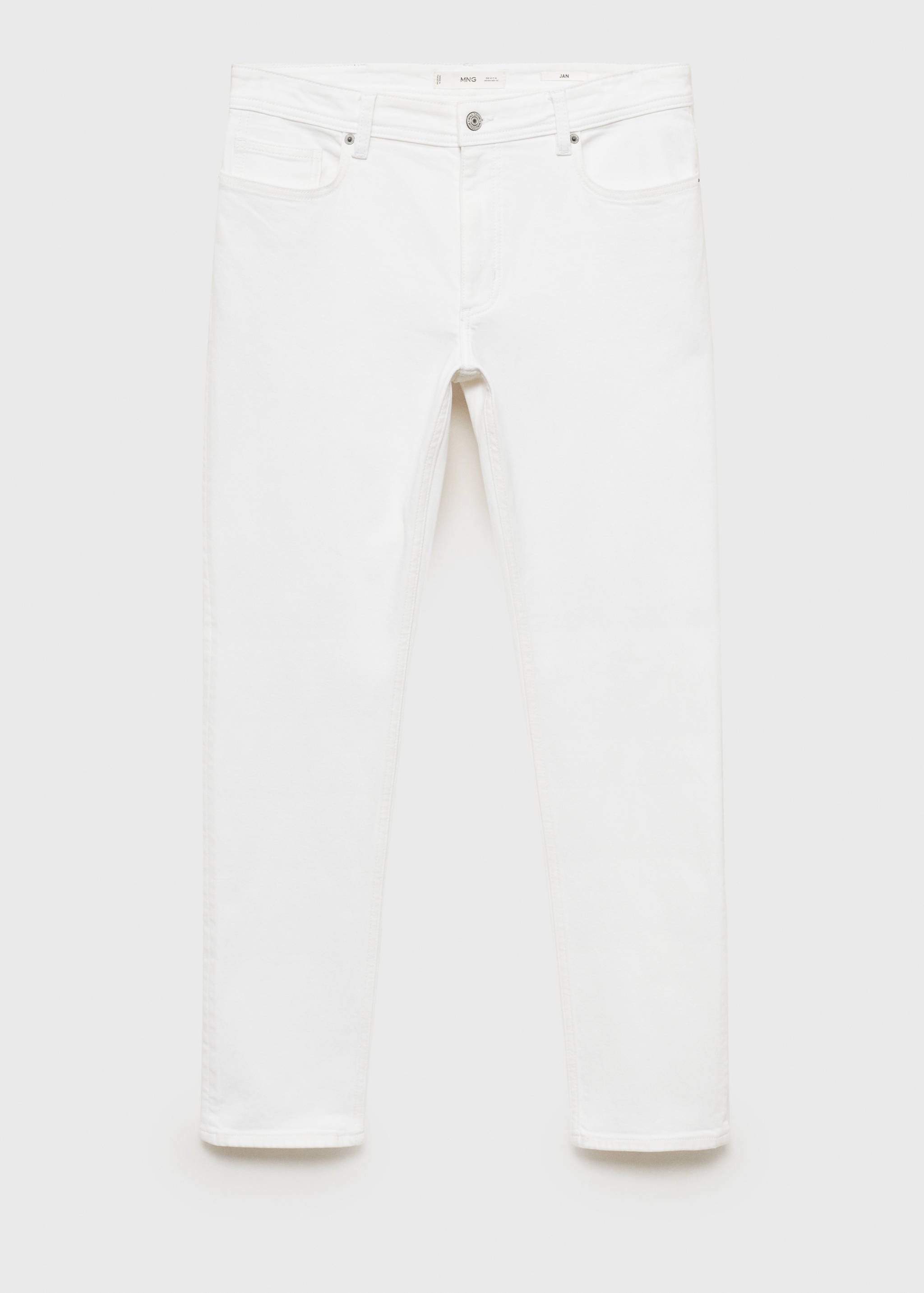 Jean Jan slim fit blanc - Article sans modèle