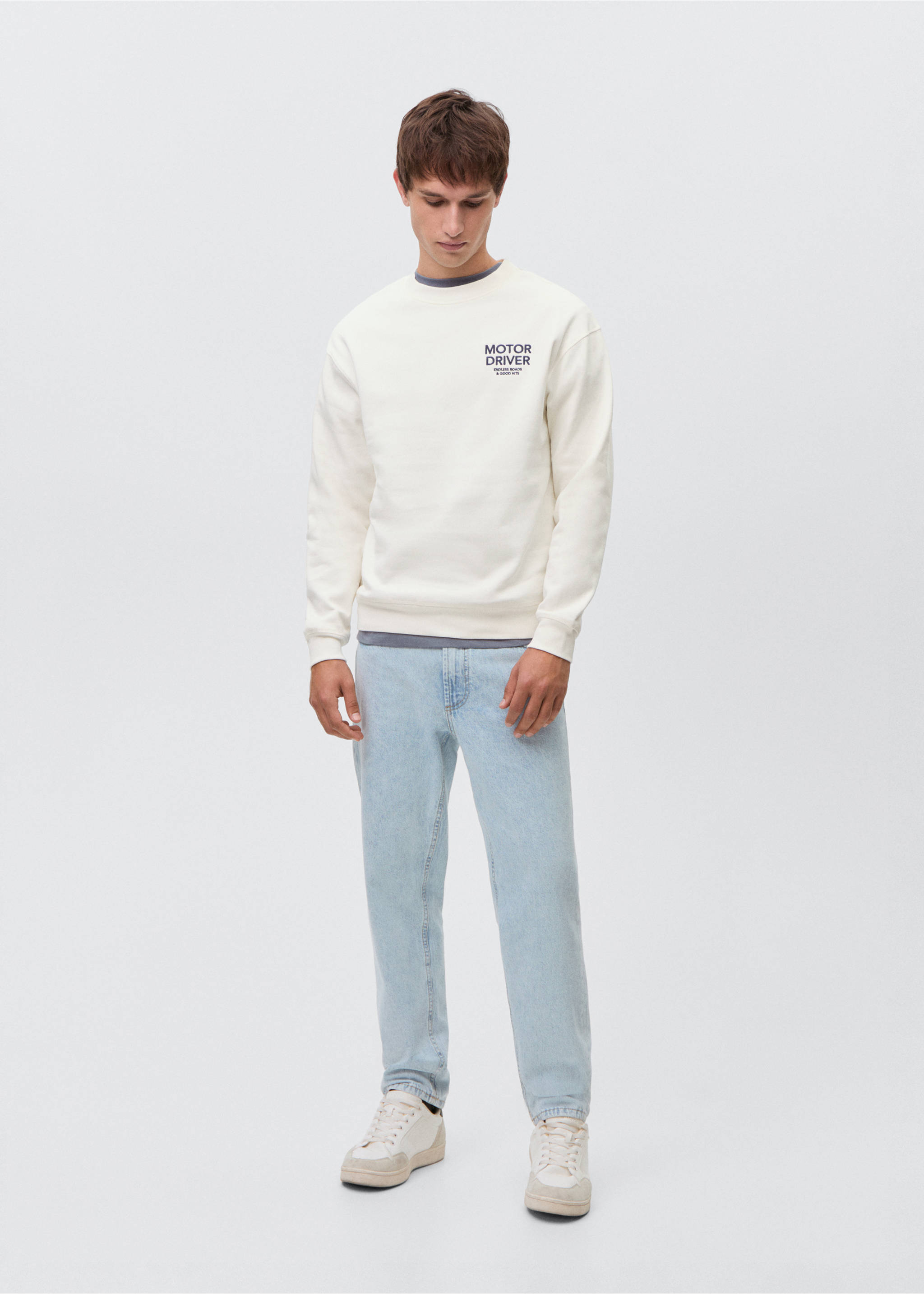 Jeans regular fit - Plano general, Azul claro. Ref: 17011232-00.