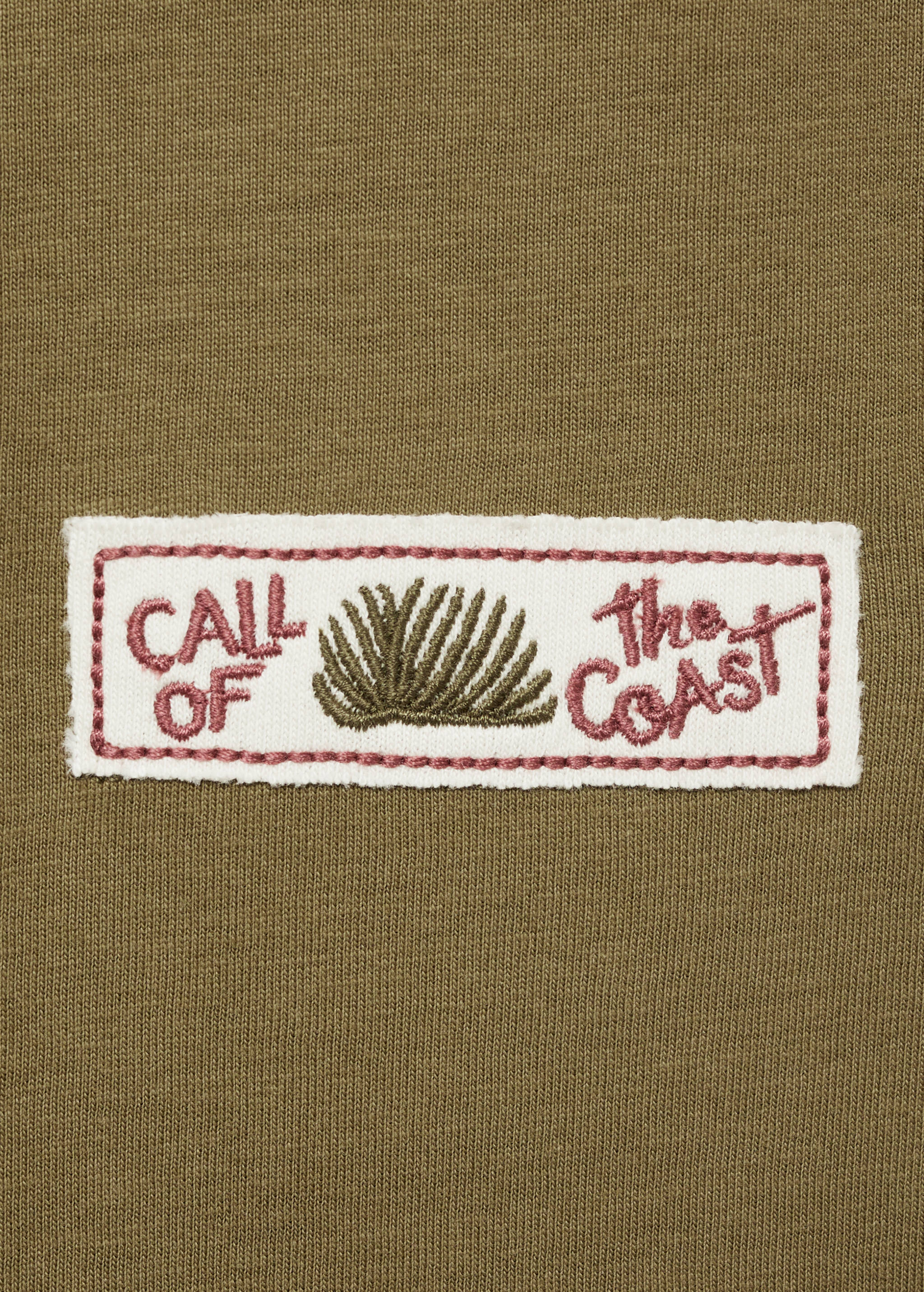 تي شيرت بأكمام قصيرة نمط مطبوع - تفاصيل المنتج 0