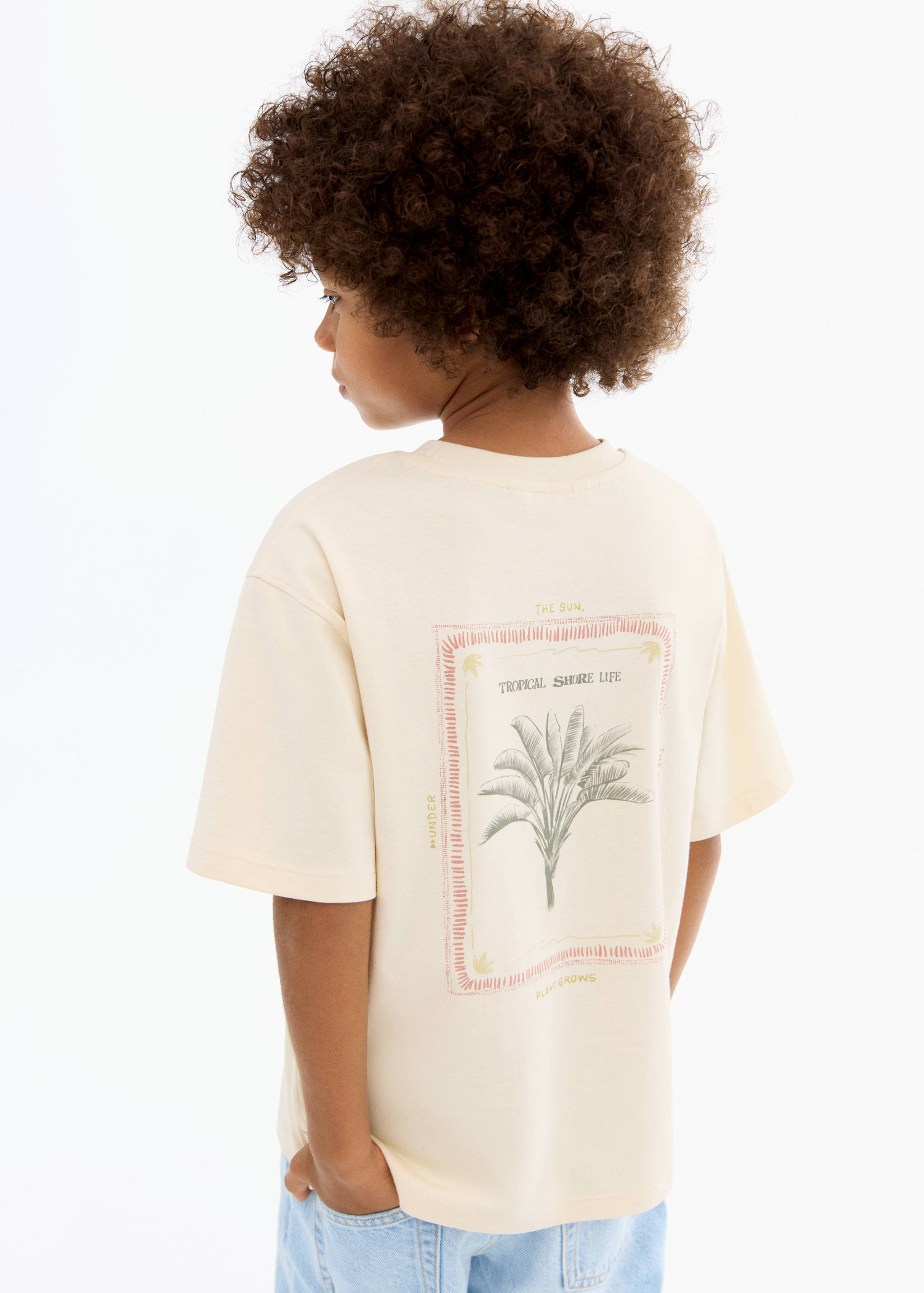 Tropical print T-shirt - Details of the article 6