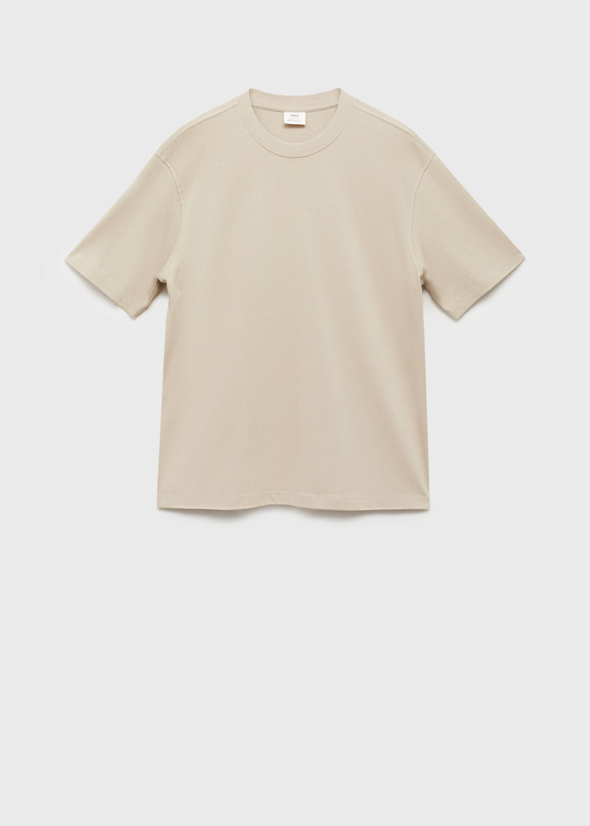 Camiseta 100% algodón relaxed fit - Artículo sin modelo