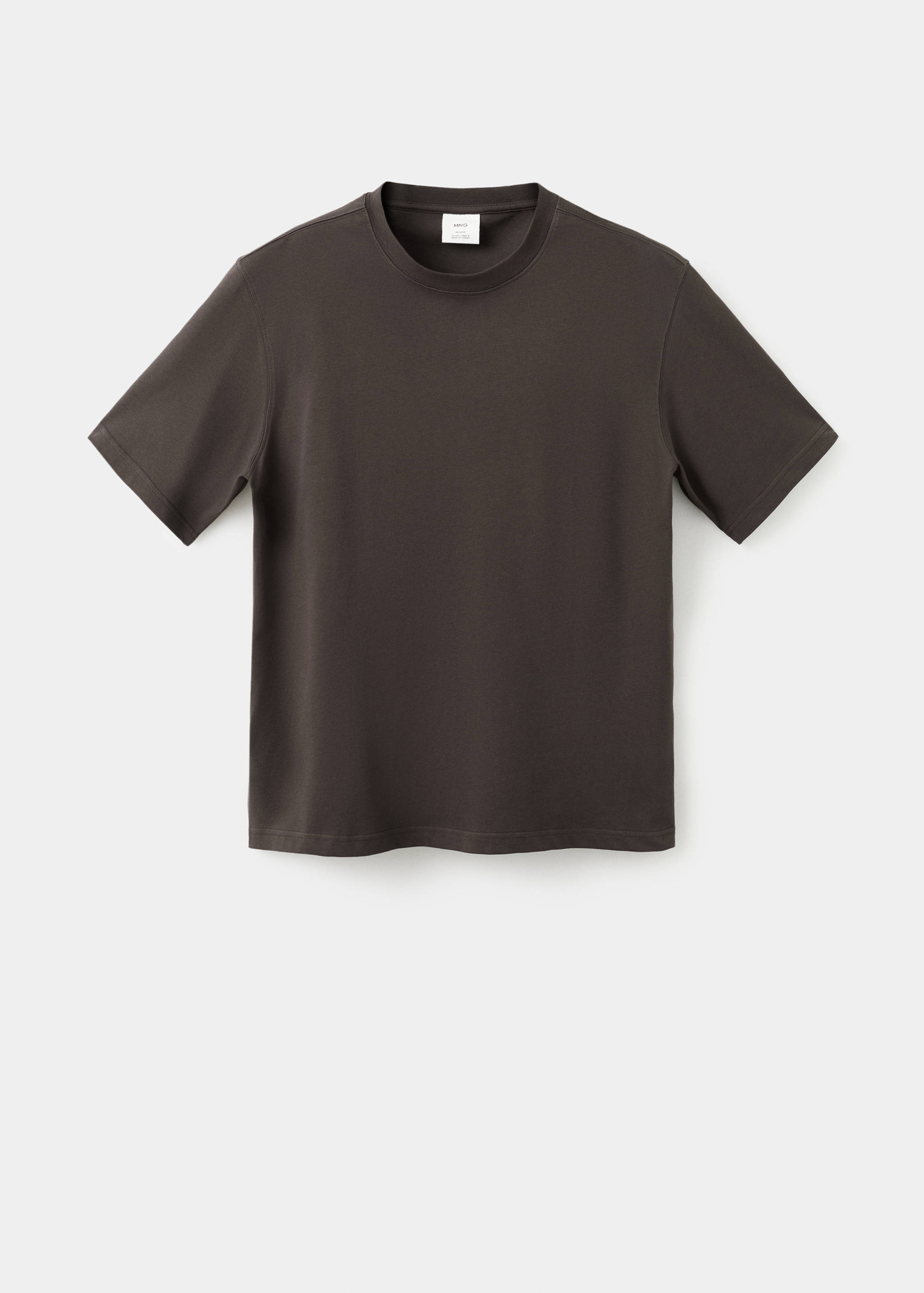 Camiseta 100% algodón relaxed fit - Artículo sin modelo