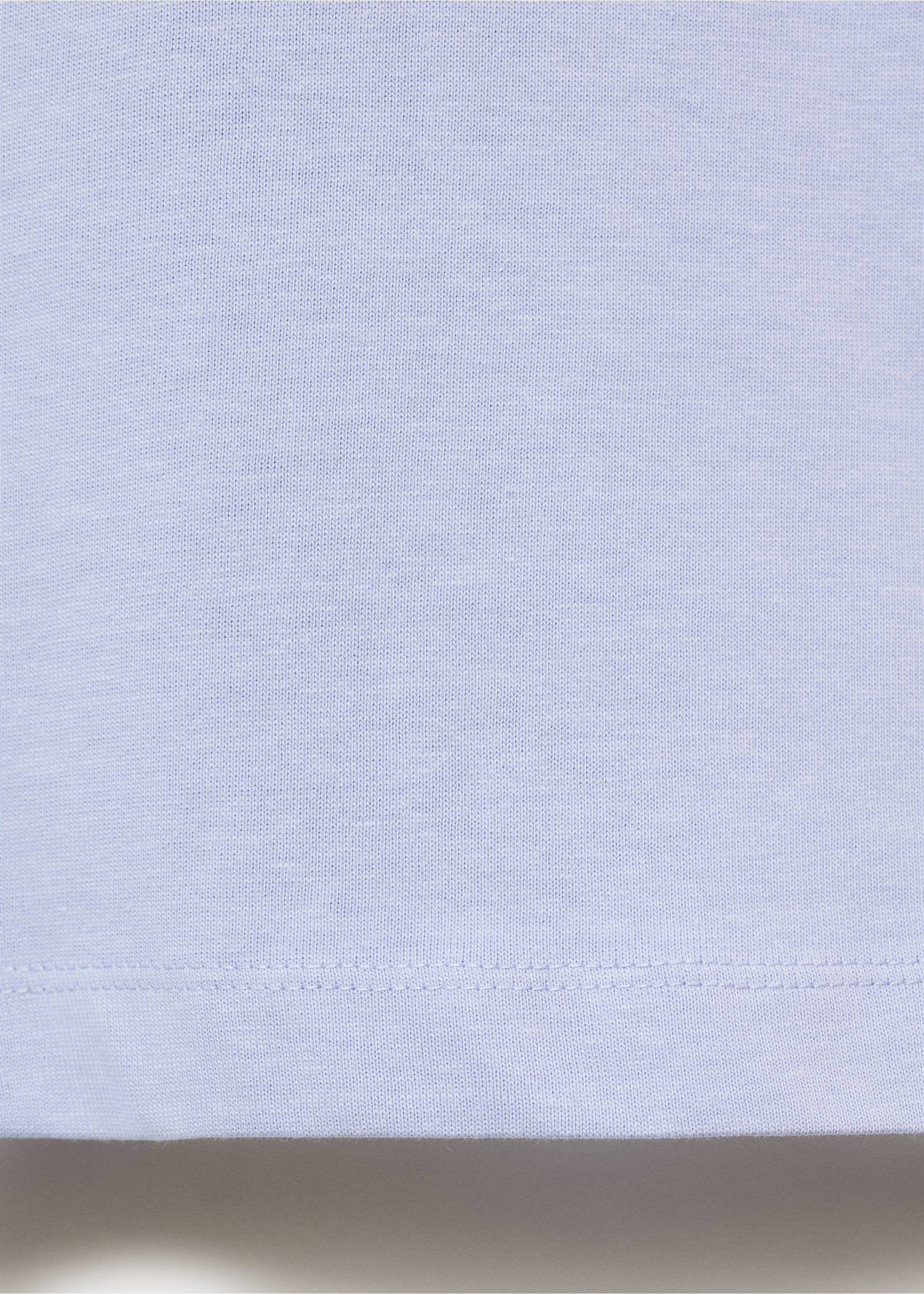 T-shirt 100 % coton relaxed-fit - Détail de l'article 8, Bleu ciel. Ref: 17011240-00.