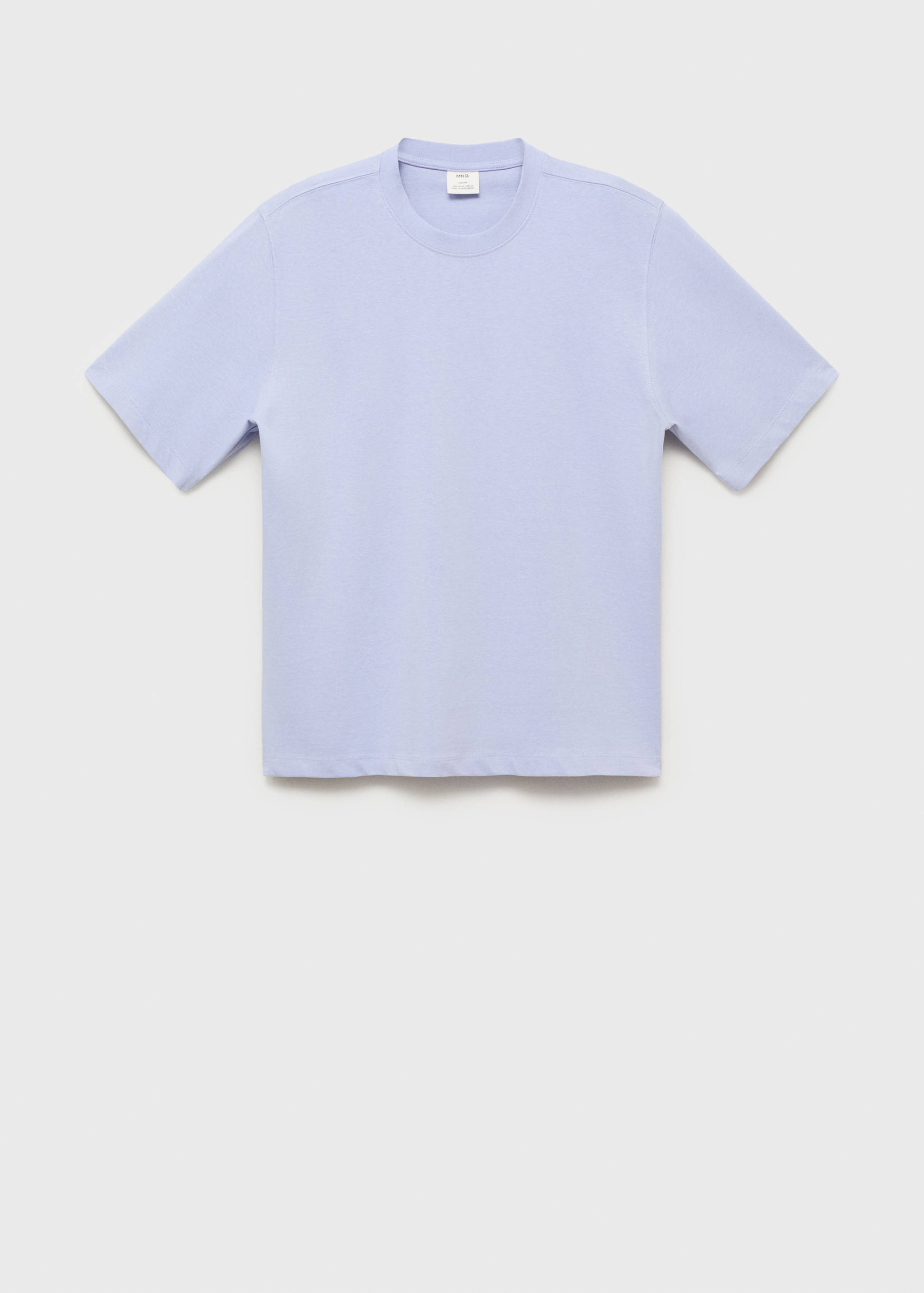 Camiseta 100% algodón relaxed fit - Artículo sin modelo