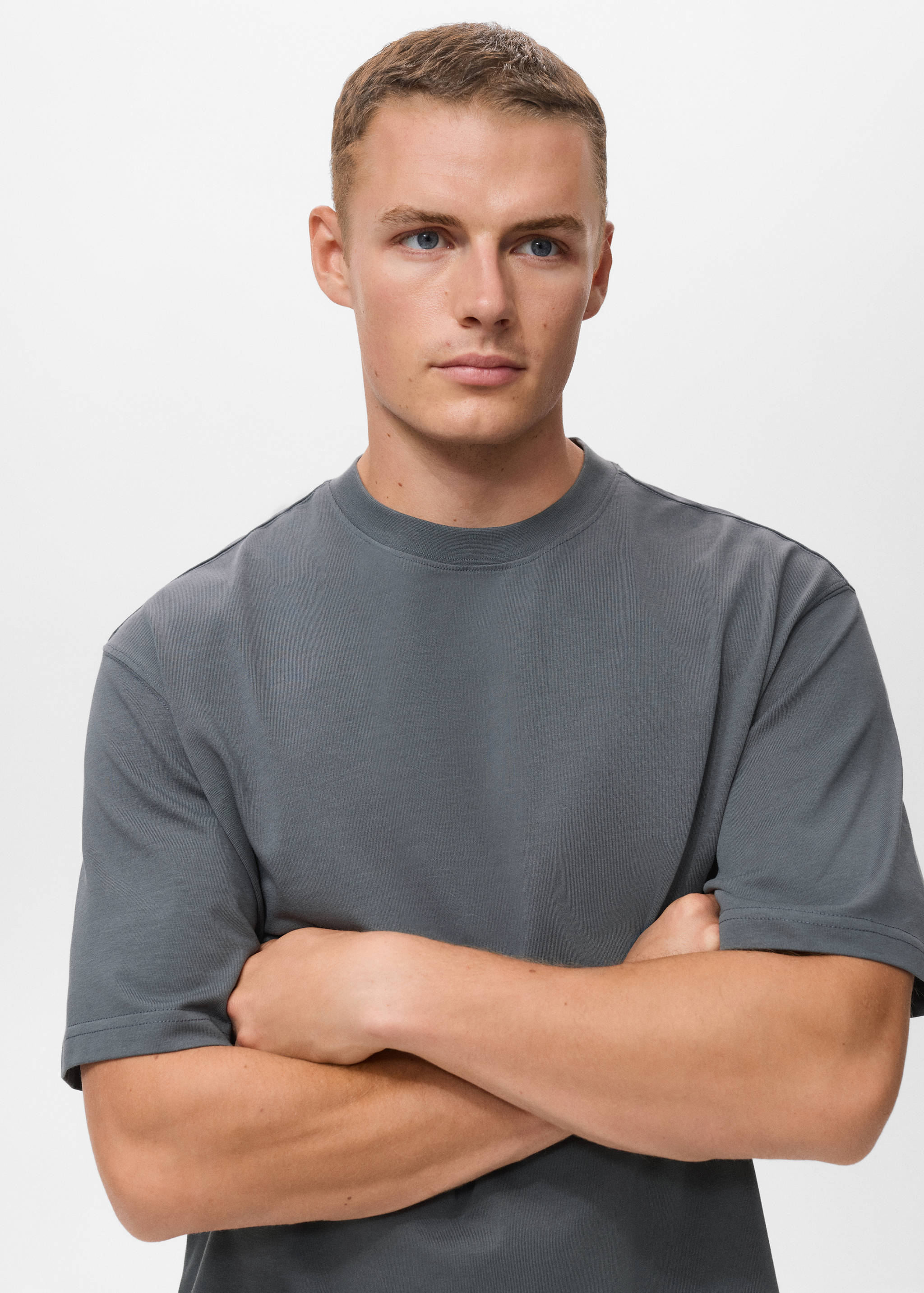 100% cotton relaxed-fit t-shirt - Details of the article 1