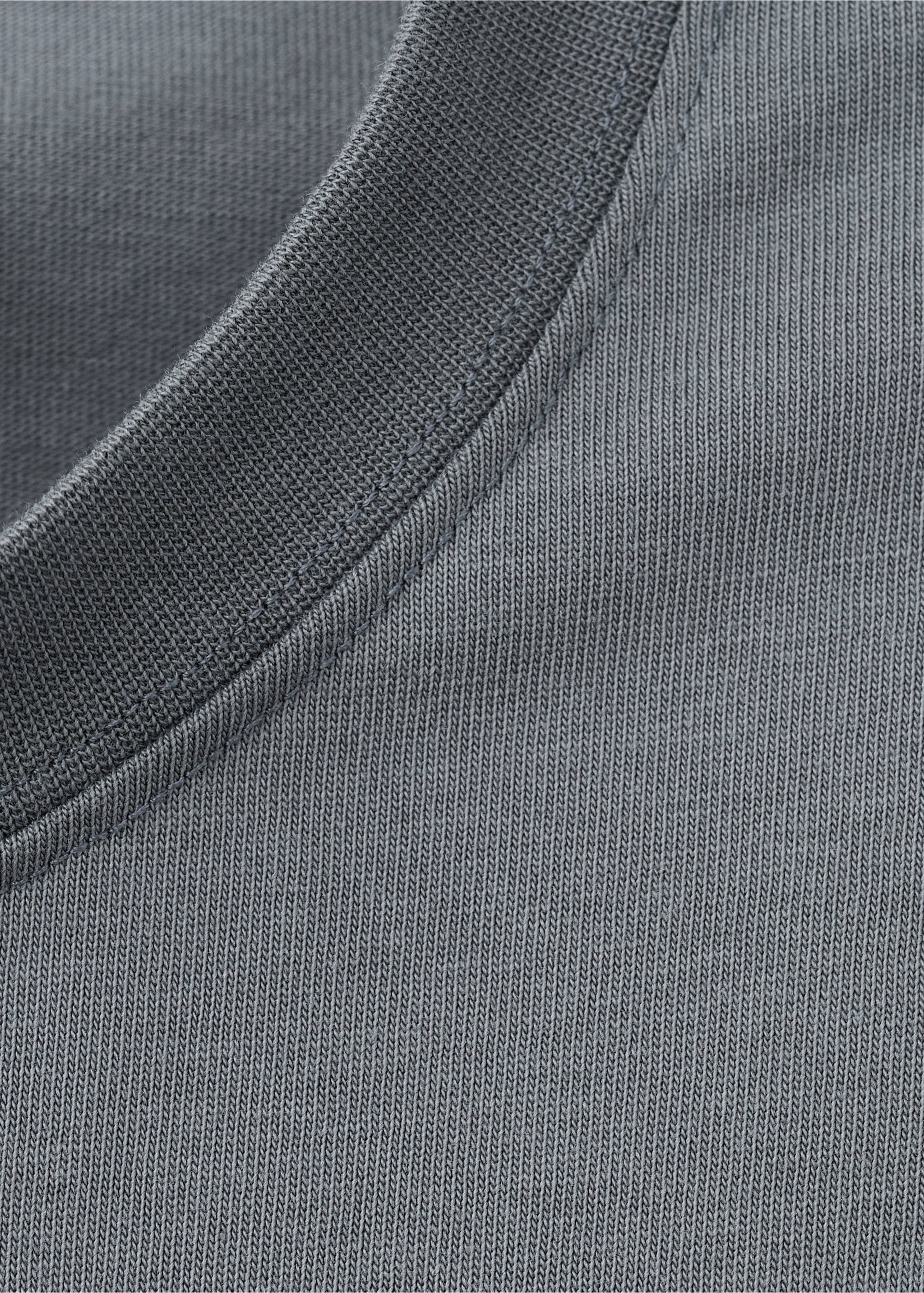 T-shirt 100 % coton relaxed-fit - Détail de l'article 0, Bleu indigo. Ref: 17011240-00.
