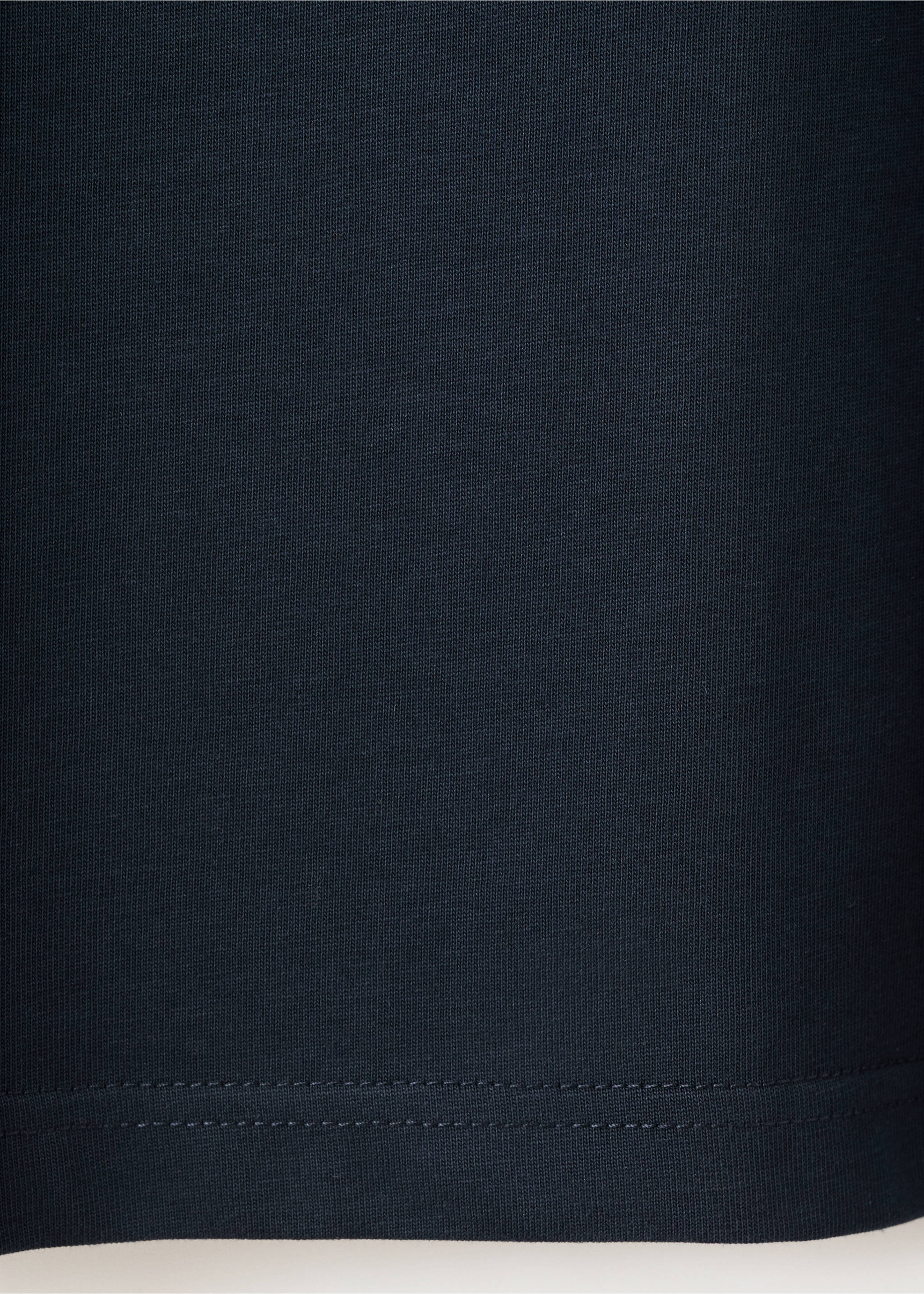 T-shirt 100 % coton relaxed-fit - Détail de l'article 0, Bleu marine foncé. Ref: 17011240-00.