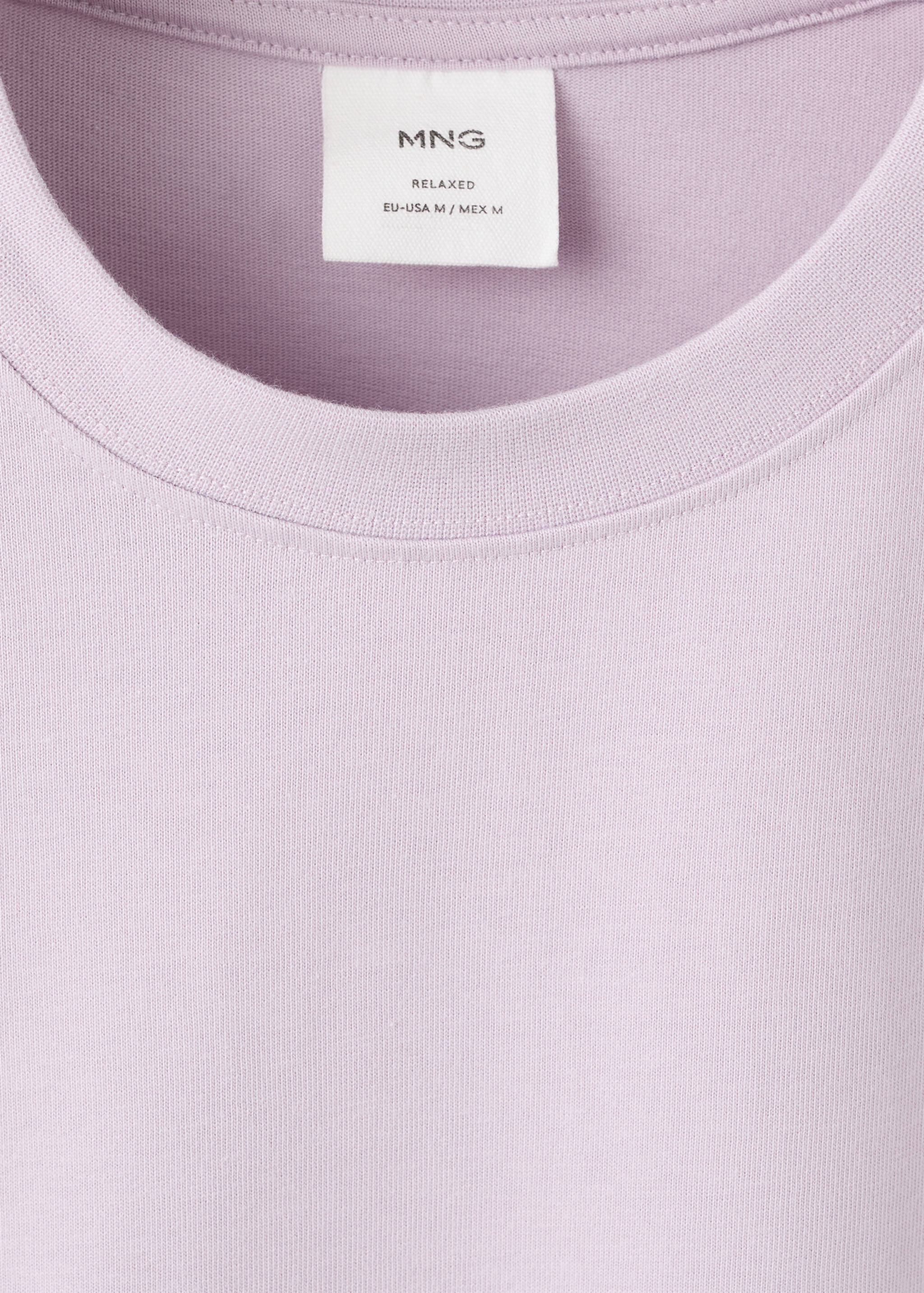 100% cotton relaxed-fit t-shirt - Details of the article 8