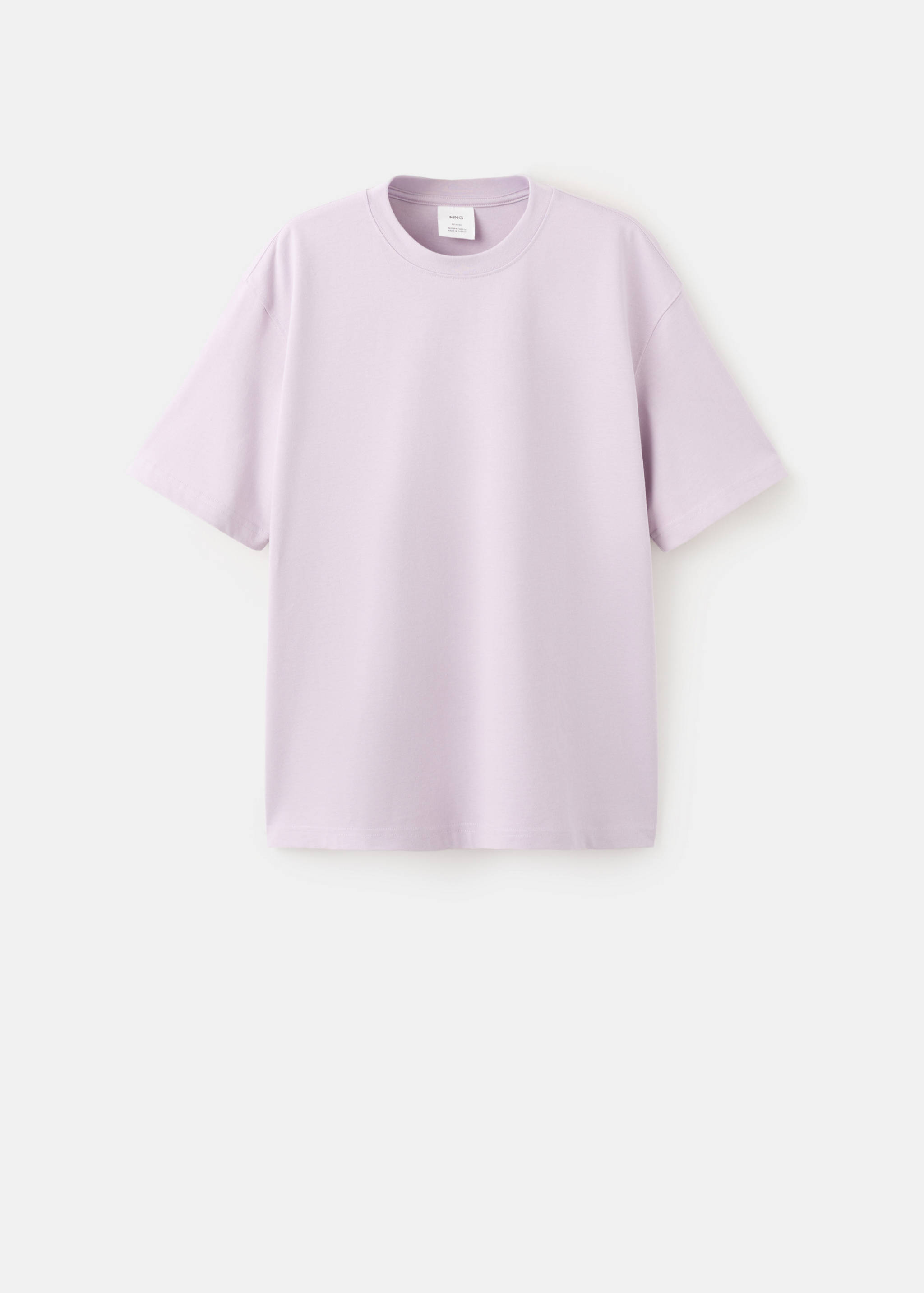 Camiseta 100% algodón relaxed fit - Artículo sin modelo