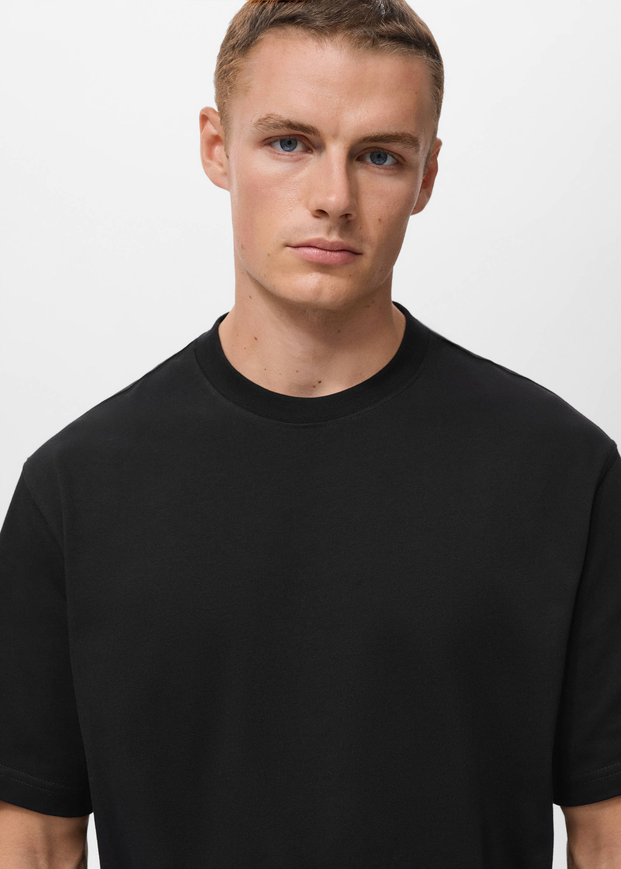 100% cotton relaxed-fit t-shirt - Details of the article 1