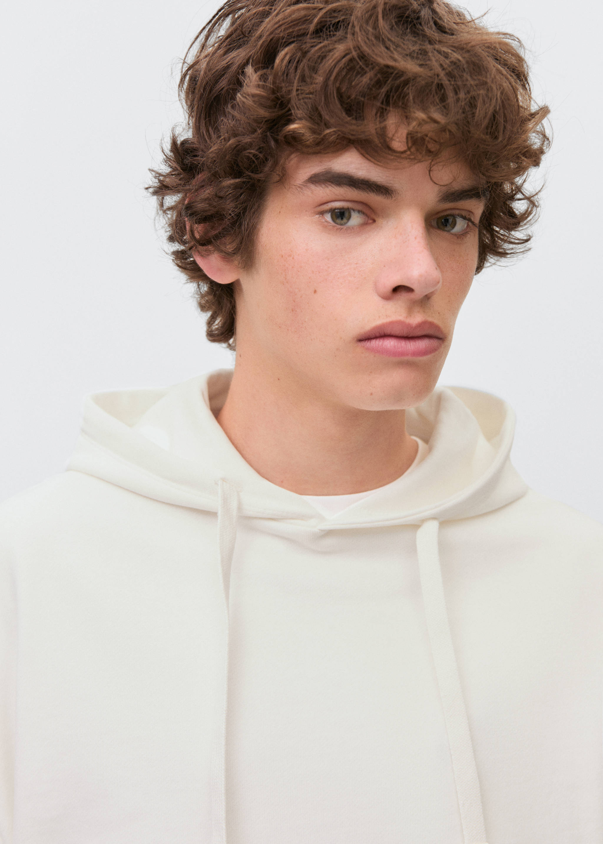 Hoodie cotton sweatshirt - Details of the article 1