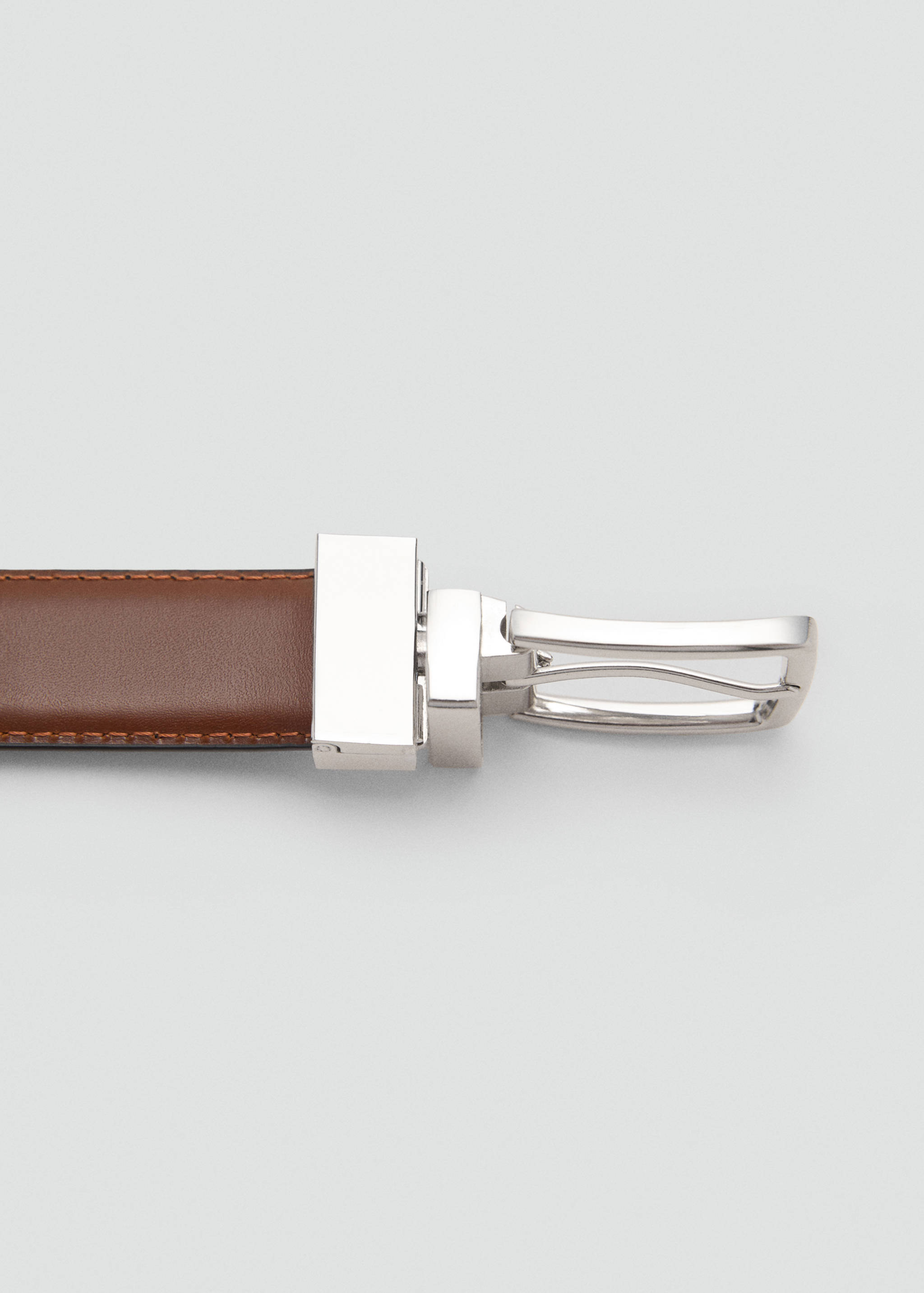 Reversible suit leather belt - Details of the article 2