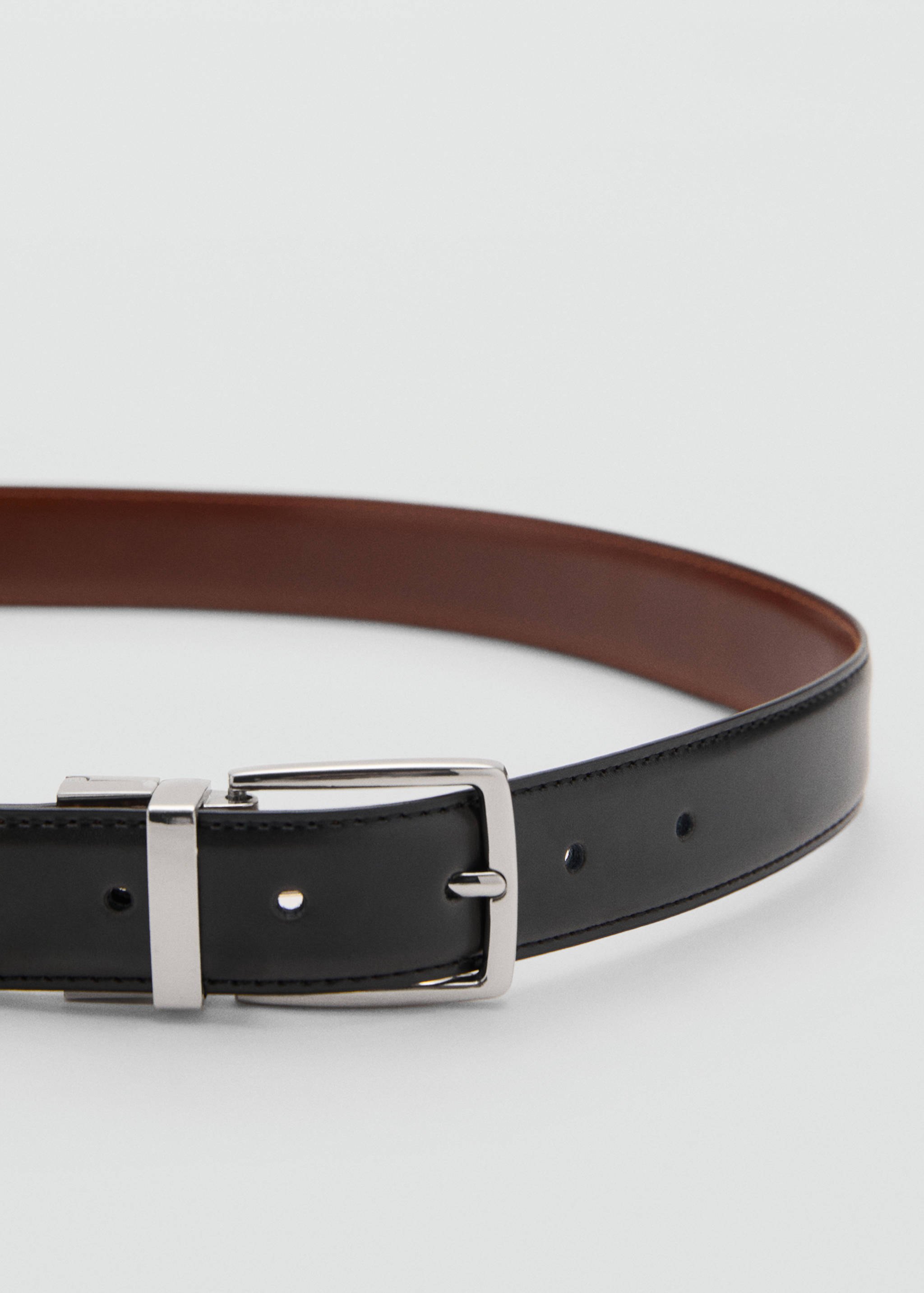 Reversible suit leather belt - Details of the article 3