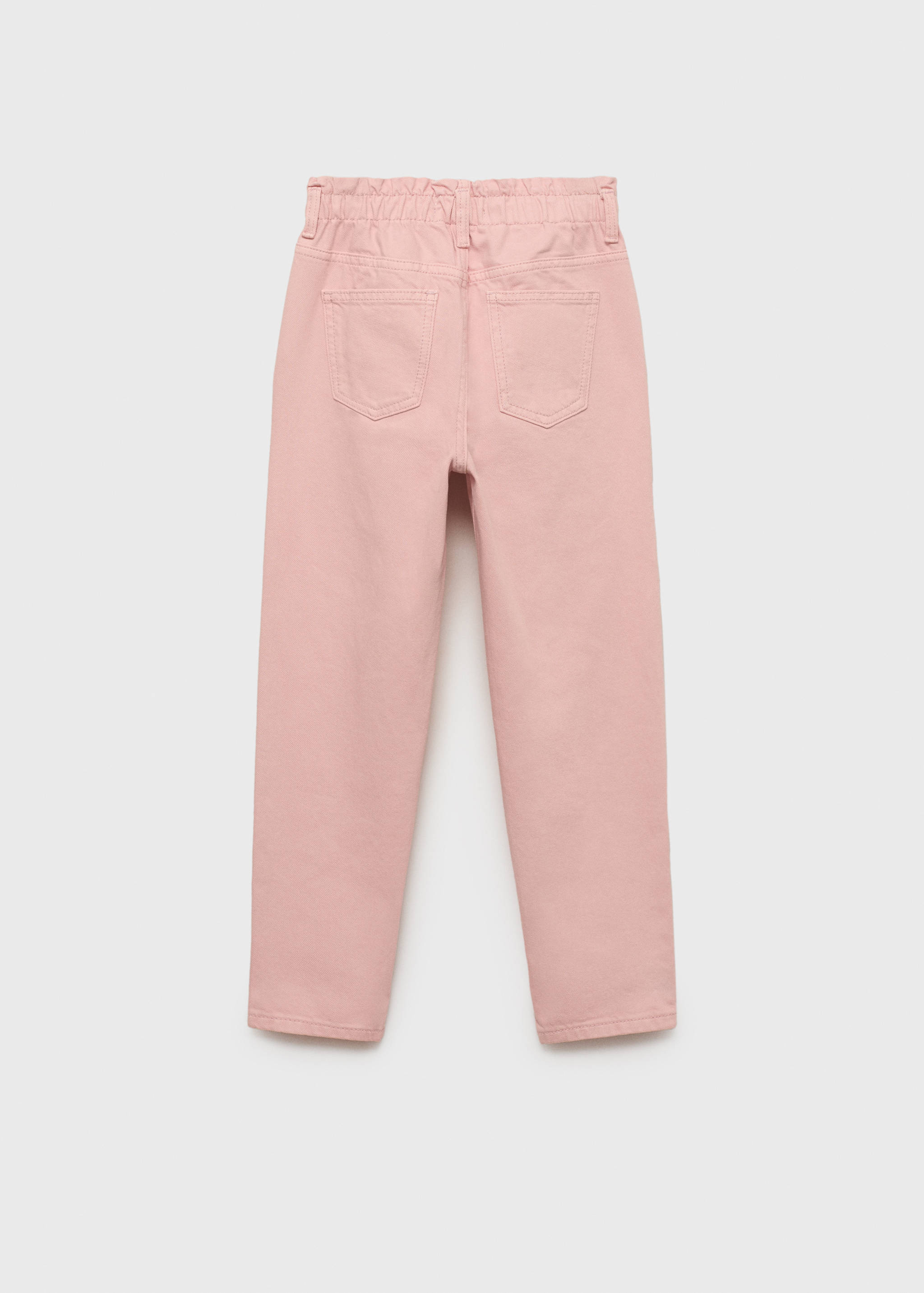 Paperbag jeans - Reverse of the article