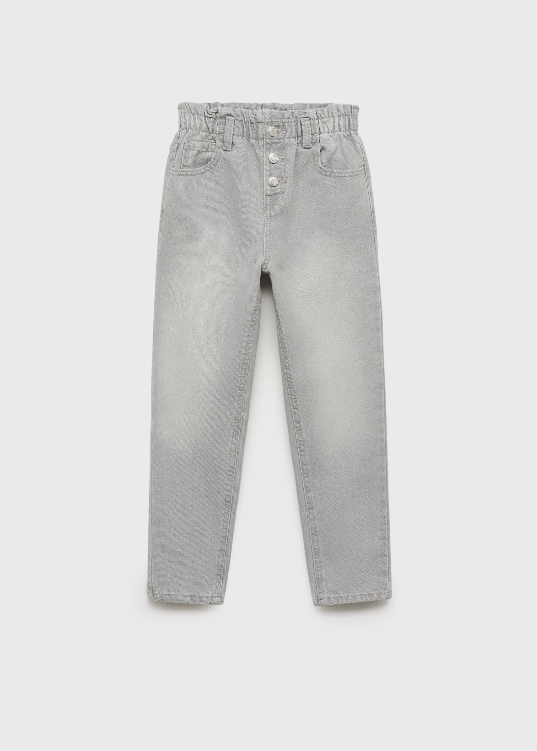 Jean paperbag - Article sans modèle, Gris denim. Ref: 17011250-00.