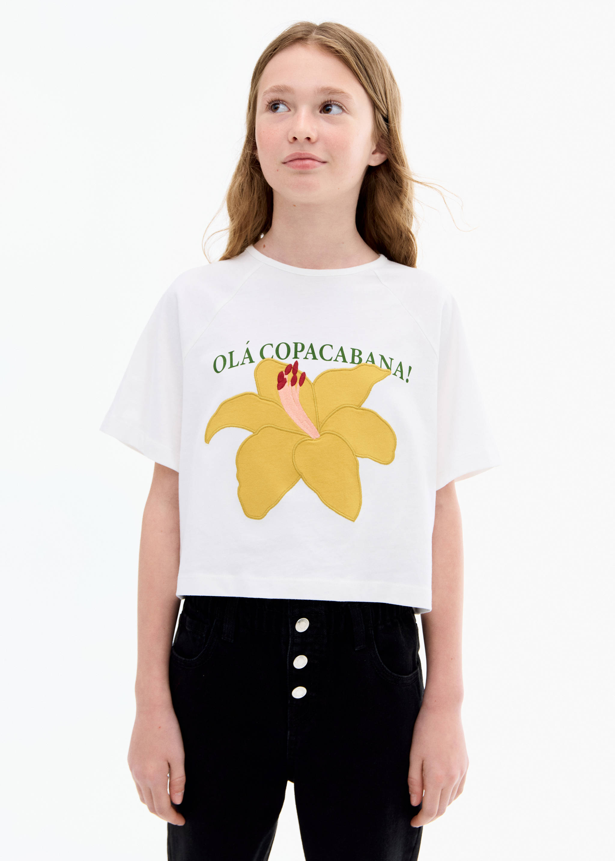 Paperbag jeans - Medium plane