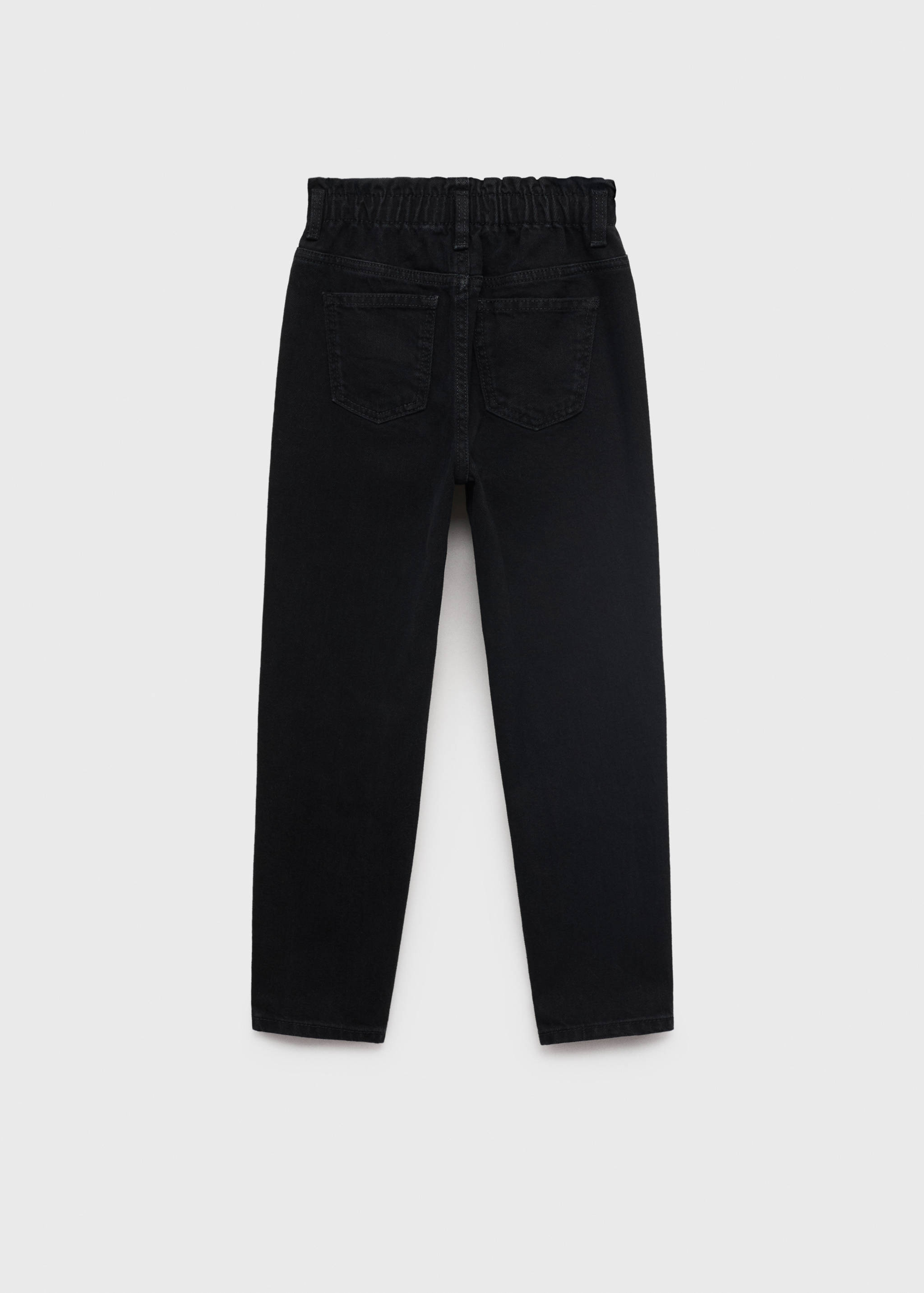 Paperbag jeans - Reverse of the article