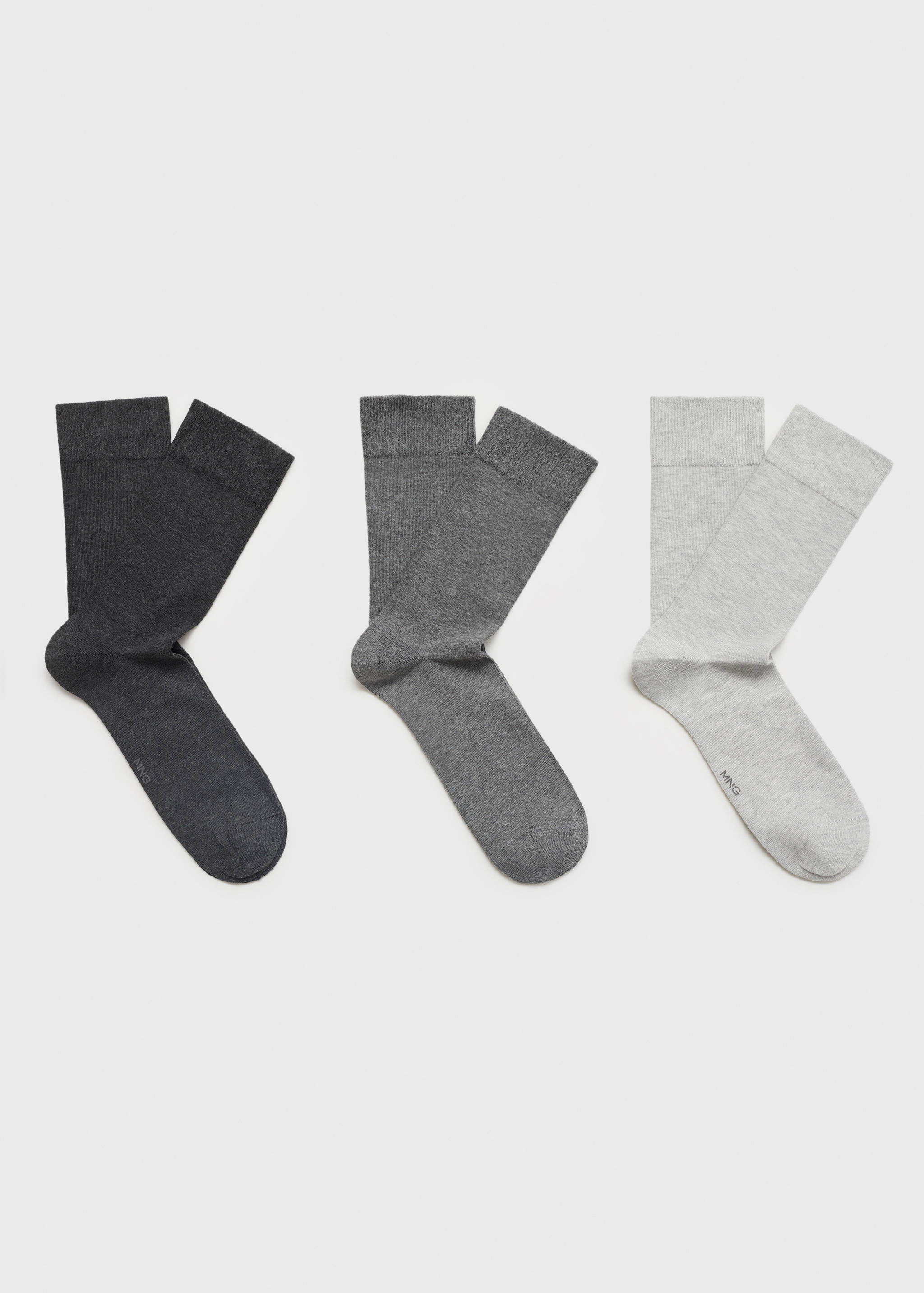 Pack of 3 cotton socks - Article without model