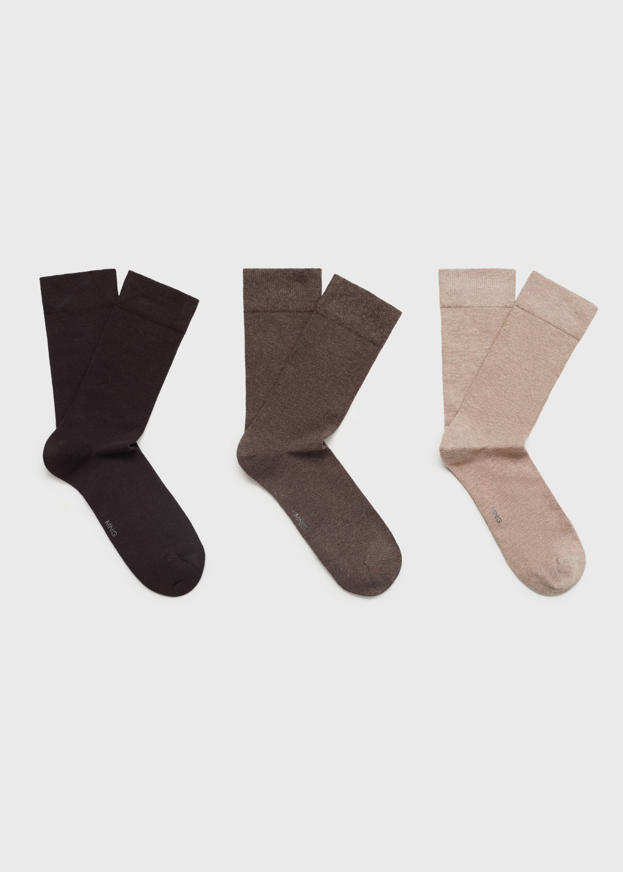 Pack of 3 cotton socks - Article without model