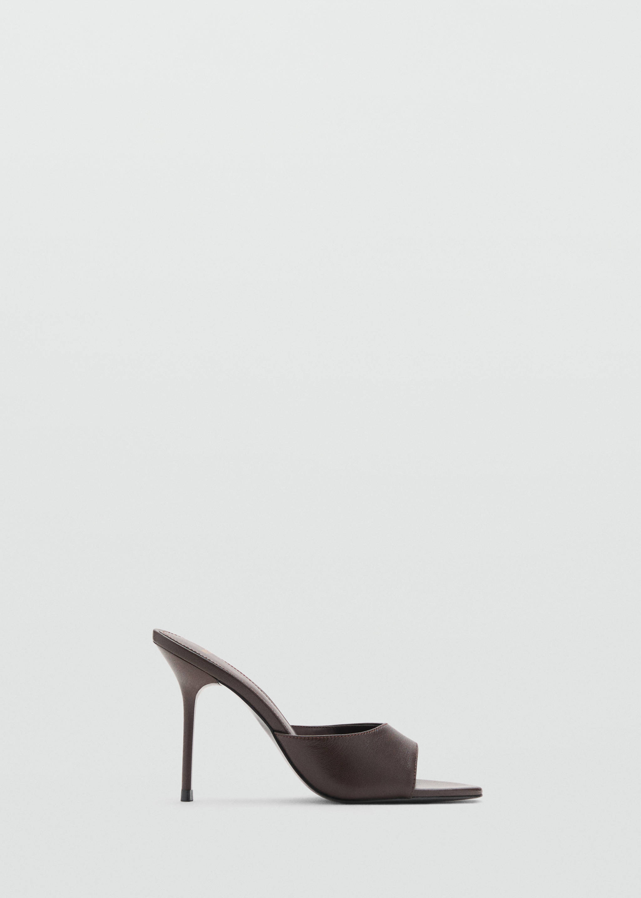 Heel leather sandals - Article without model