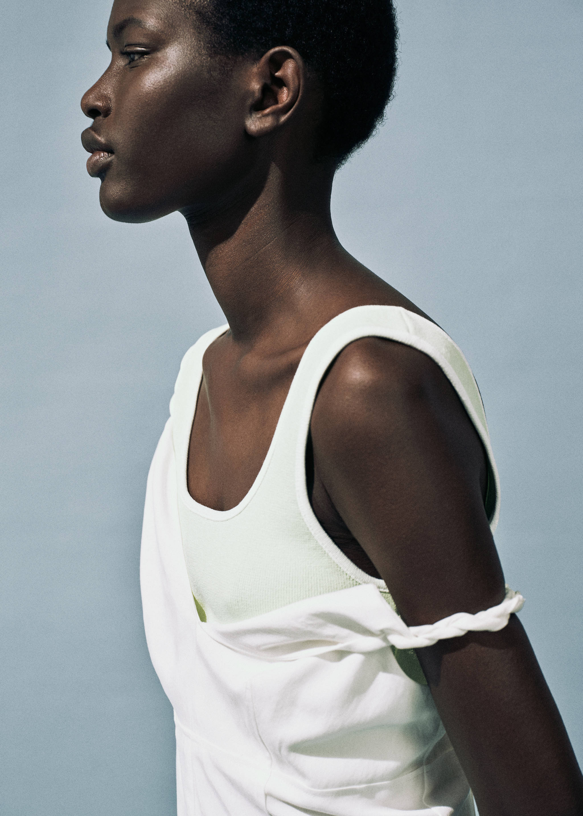 Top maille bords contrastants - Détail de l'article 6