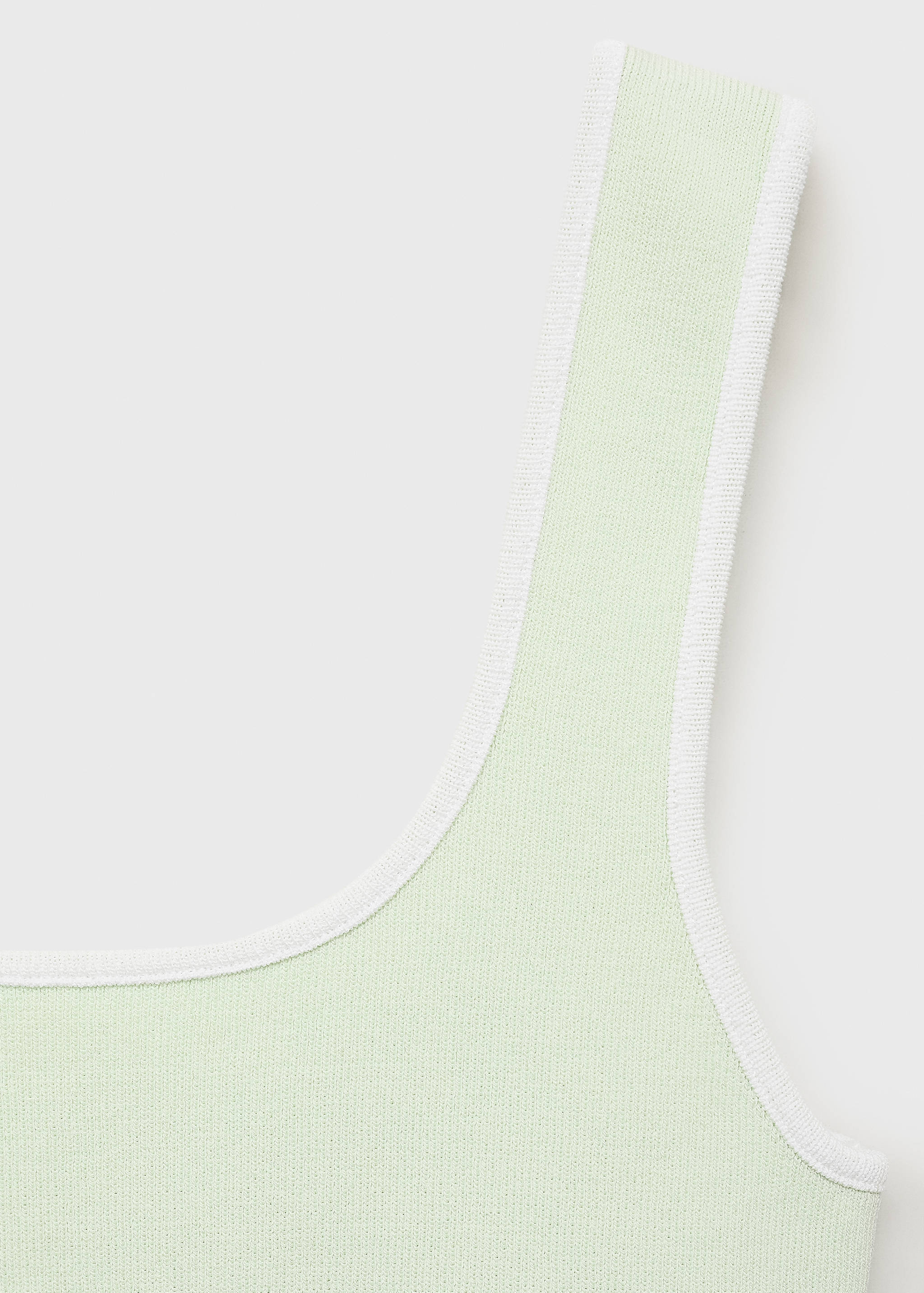 Top maille bords contrastants - Détail de l'article 8