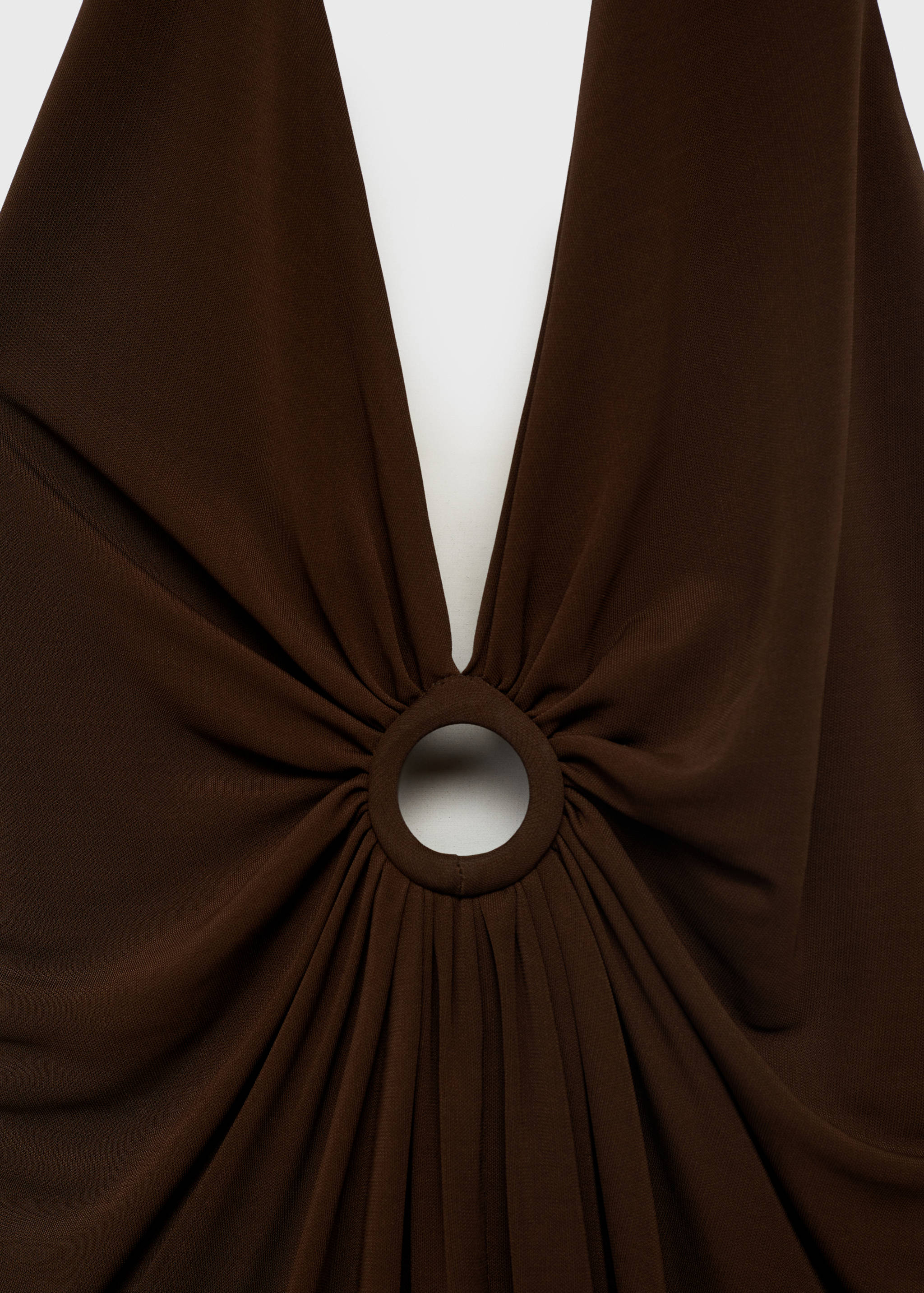 Robe emmanchures américaines détail fleur - Détail de l'article 0