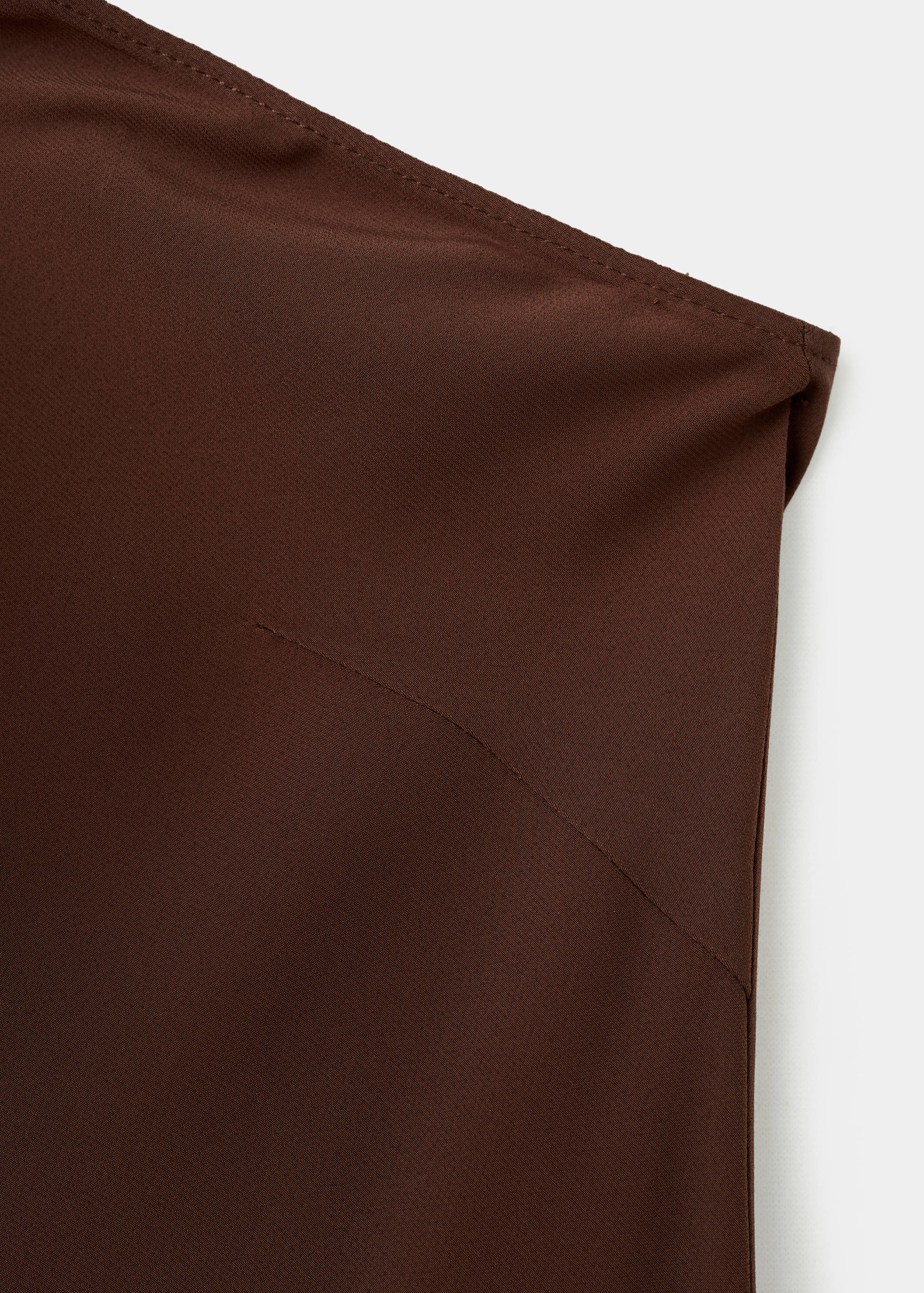 Asymmetrical dress with knot strap - Details of the article 8