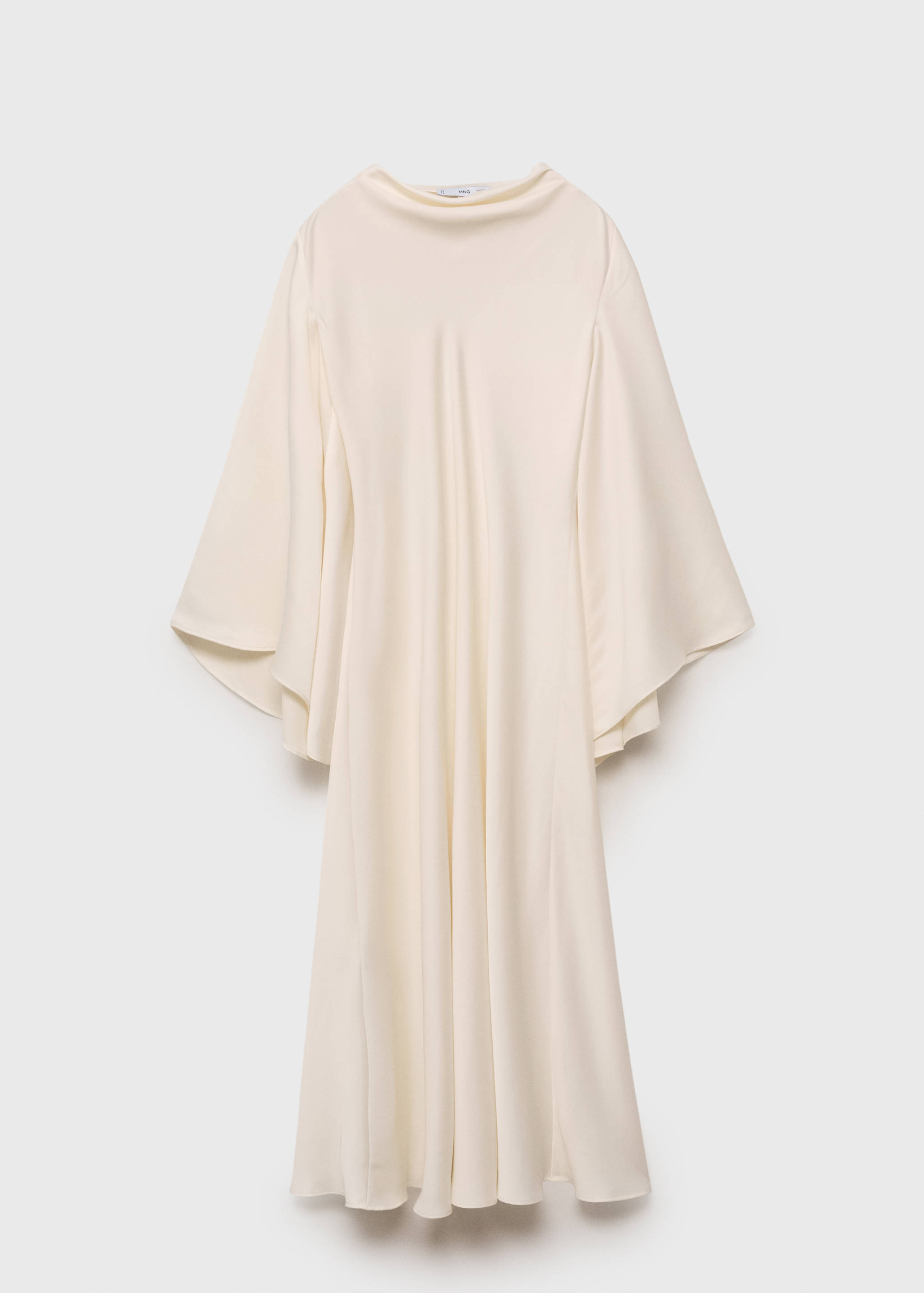 Long satin dress - Article without model