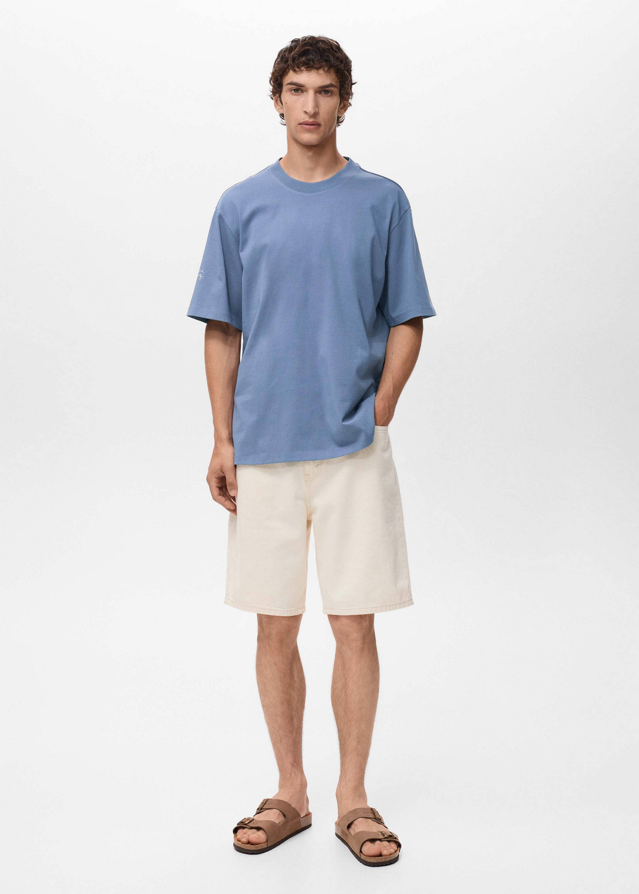 Camiseta parche estampado - Plano general