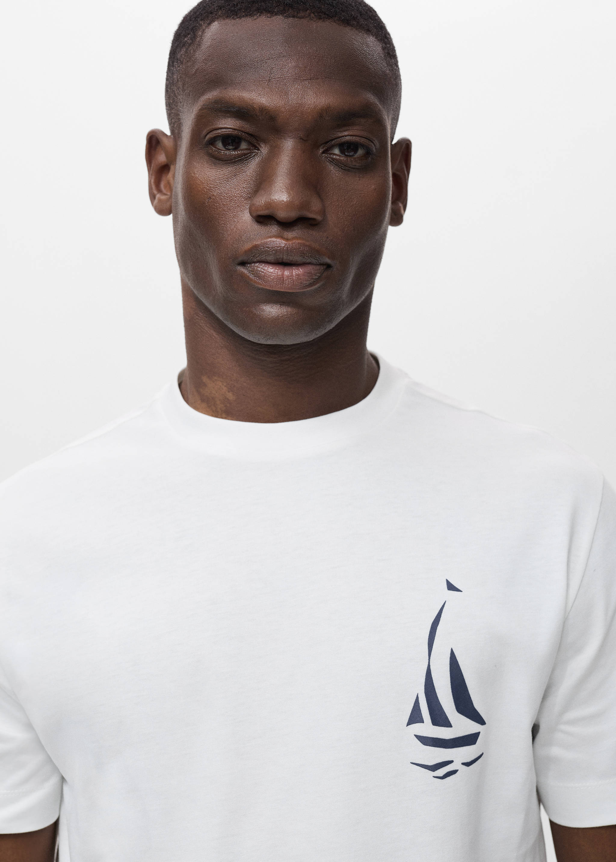 100% cotton printed t-shirt - Details of the article 1