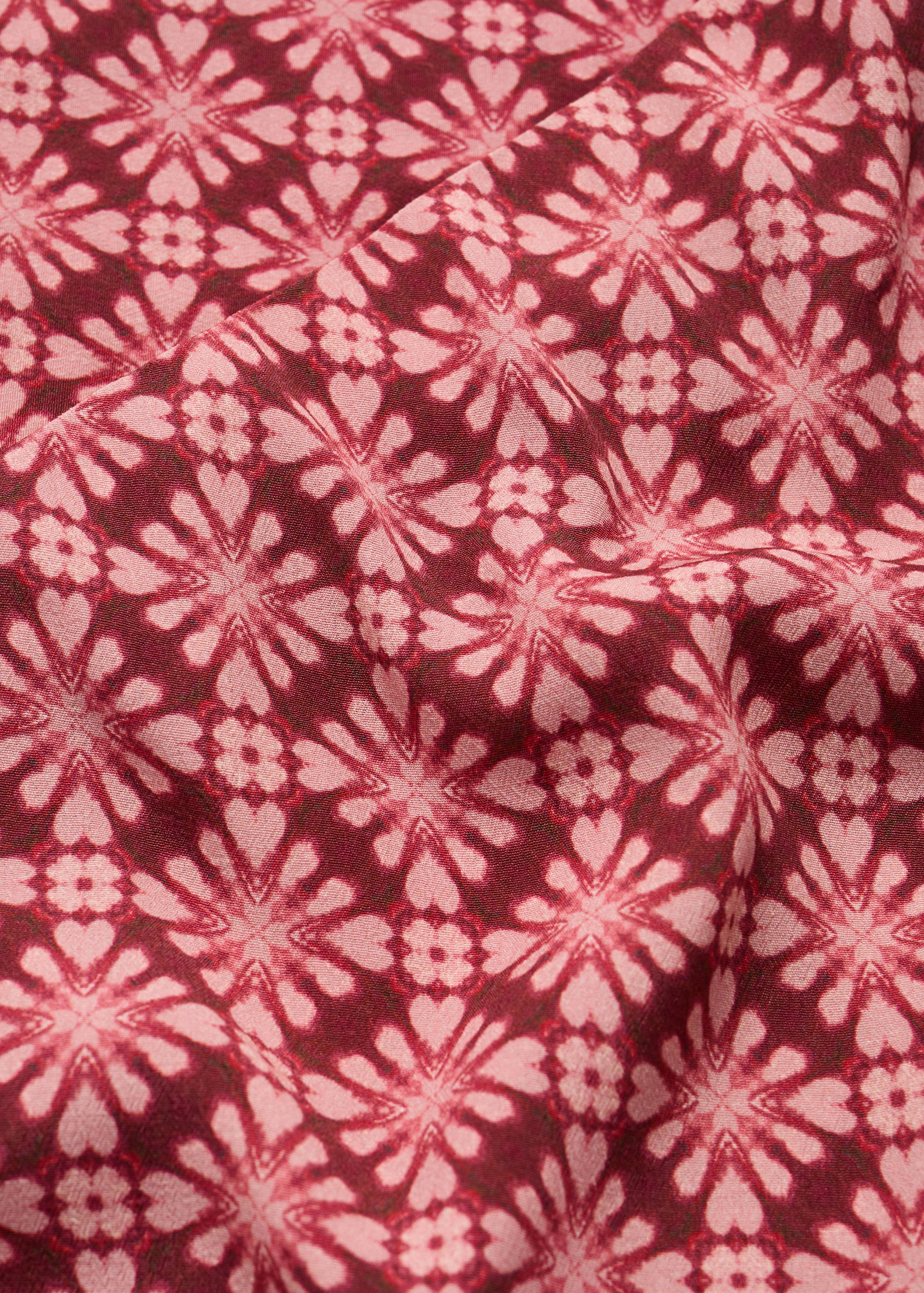 Splývavá sukně s potiskem - Detail zboží 8