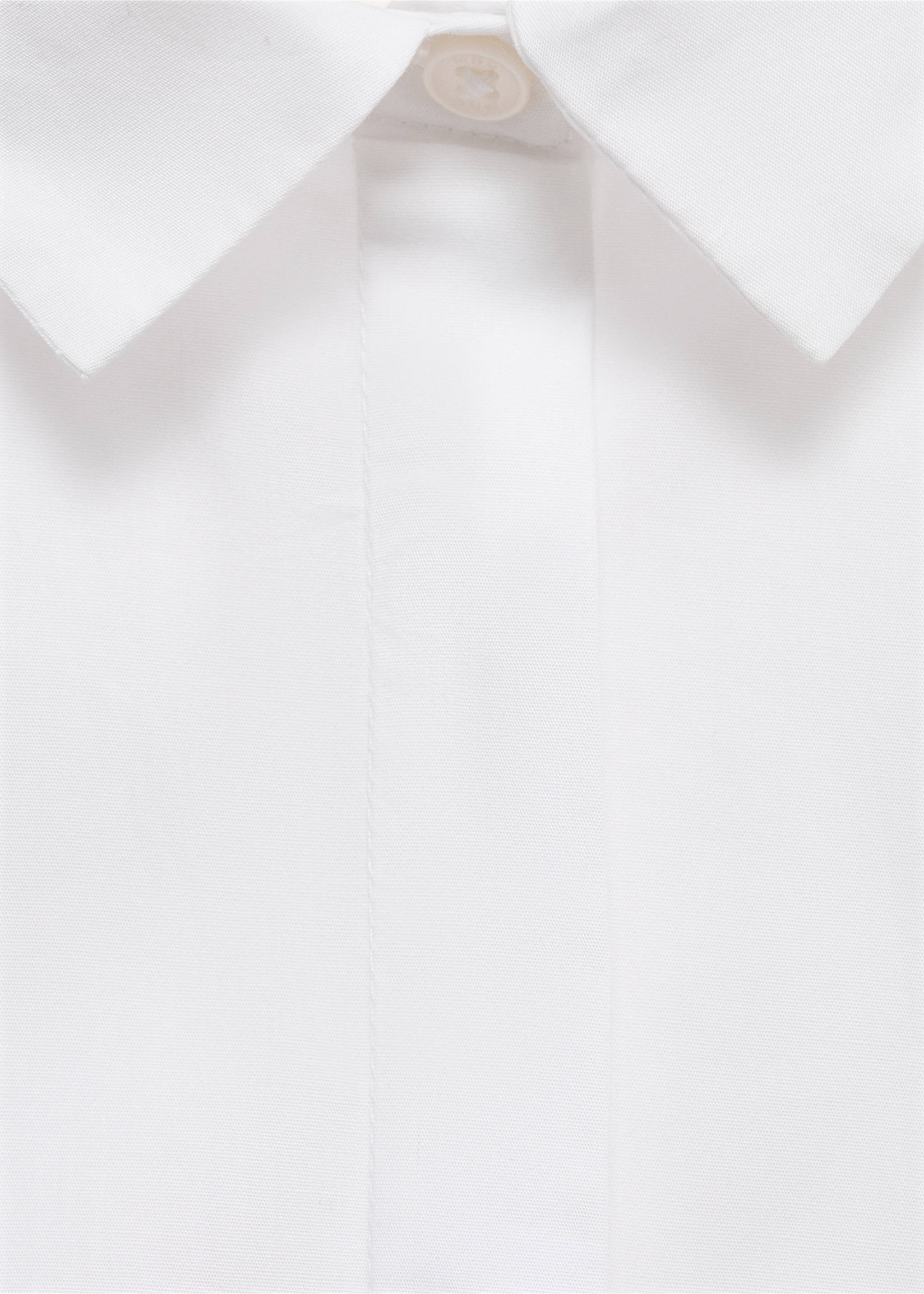 Chemise longue coton - Détail de l'article 0, Blanc. Ref: 17011519-00.