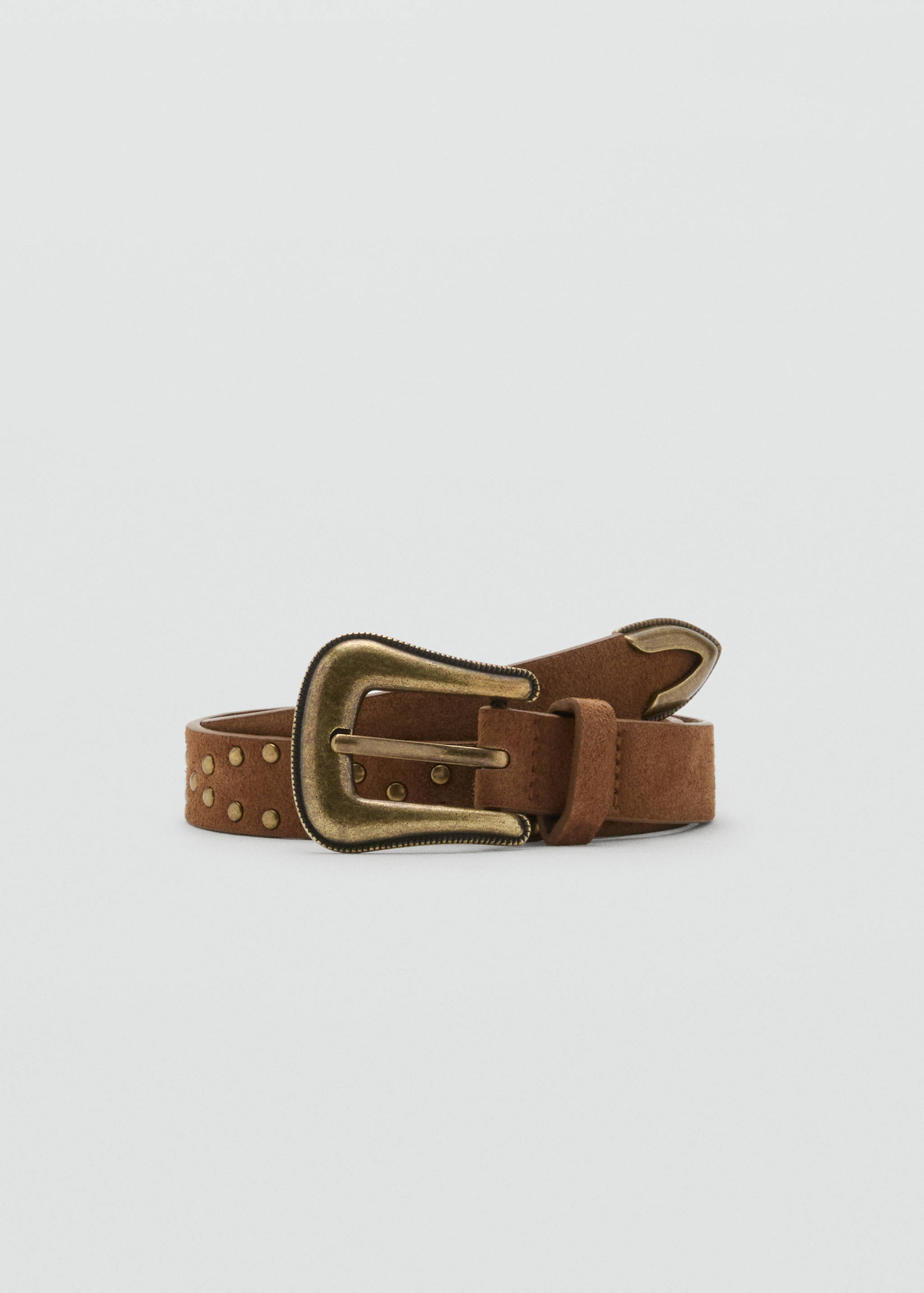 Ceinture cuir rivets - Article sans modèle