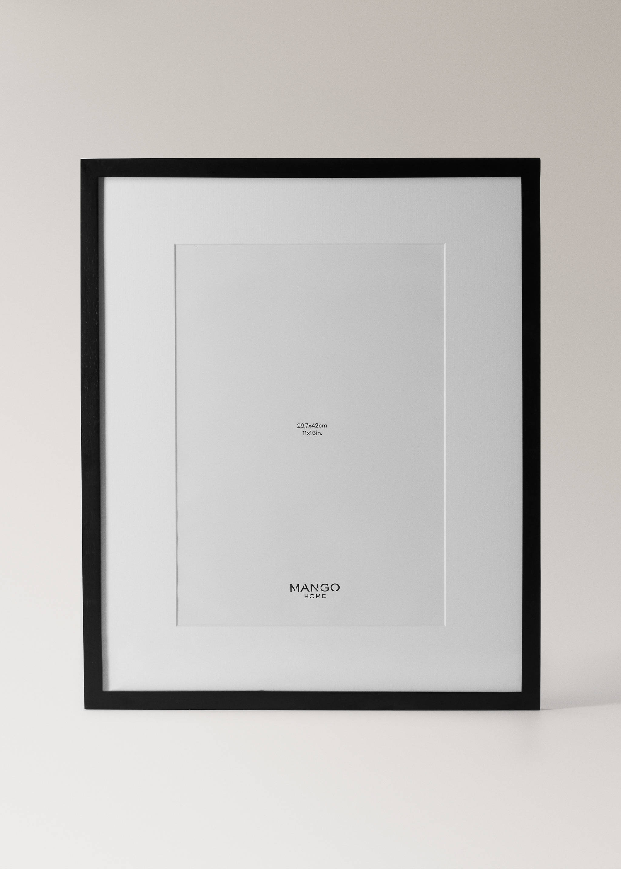 Extra large wooden passe-partout frame - Article without model